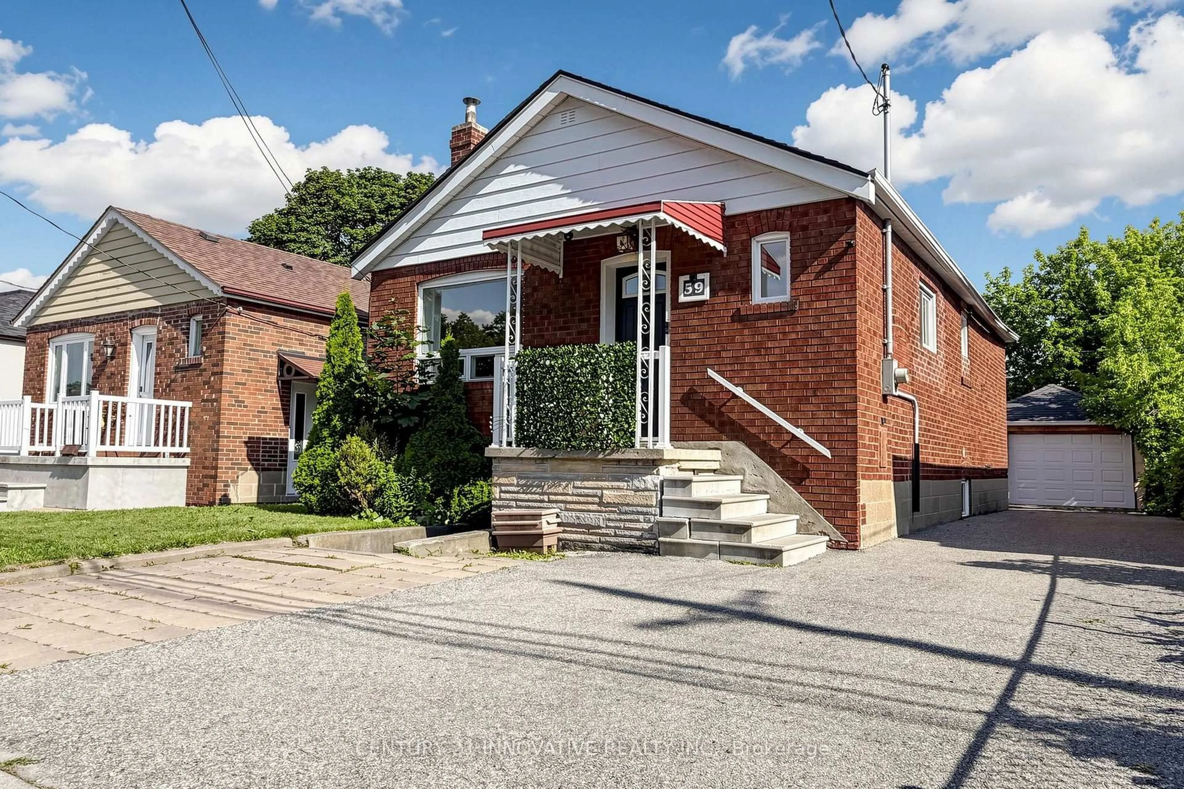 Home with brick exterior material, street for 59 Manitoba St, Toronto Ontario M8Y 1E1