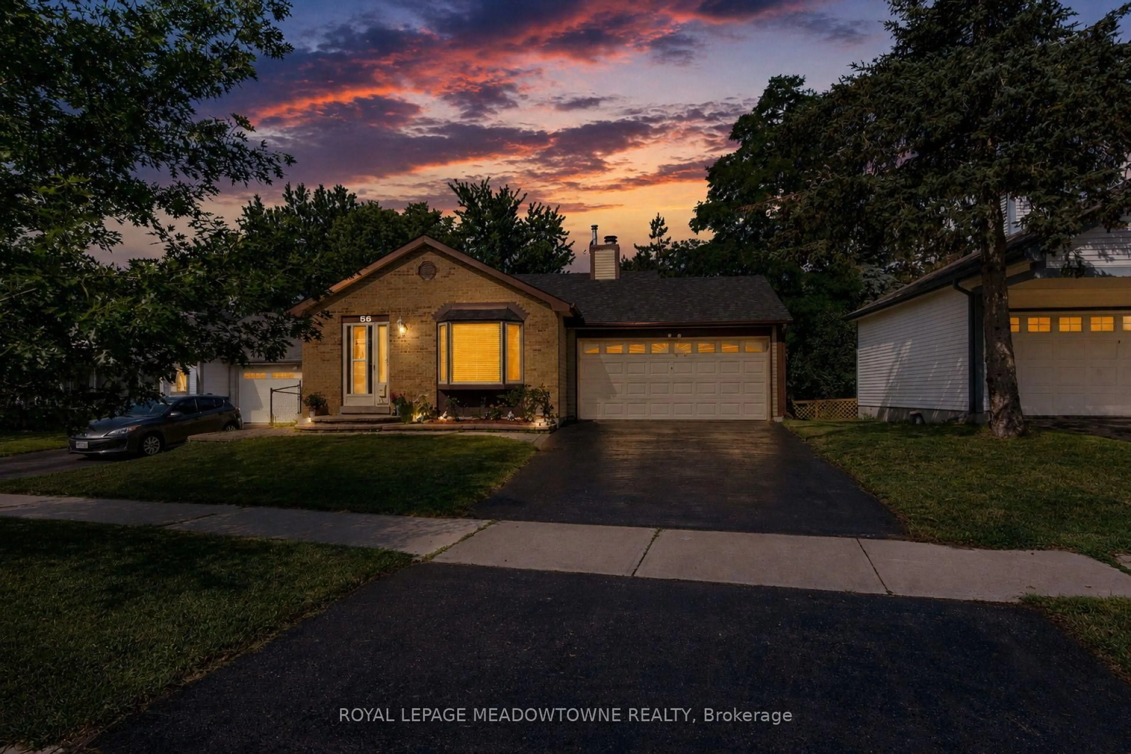 Home with vinyl exterior material, street for 56 Sutter Ave, Brampton Ontario L6Z 1G7
