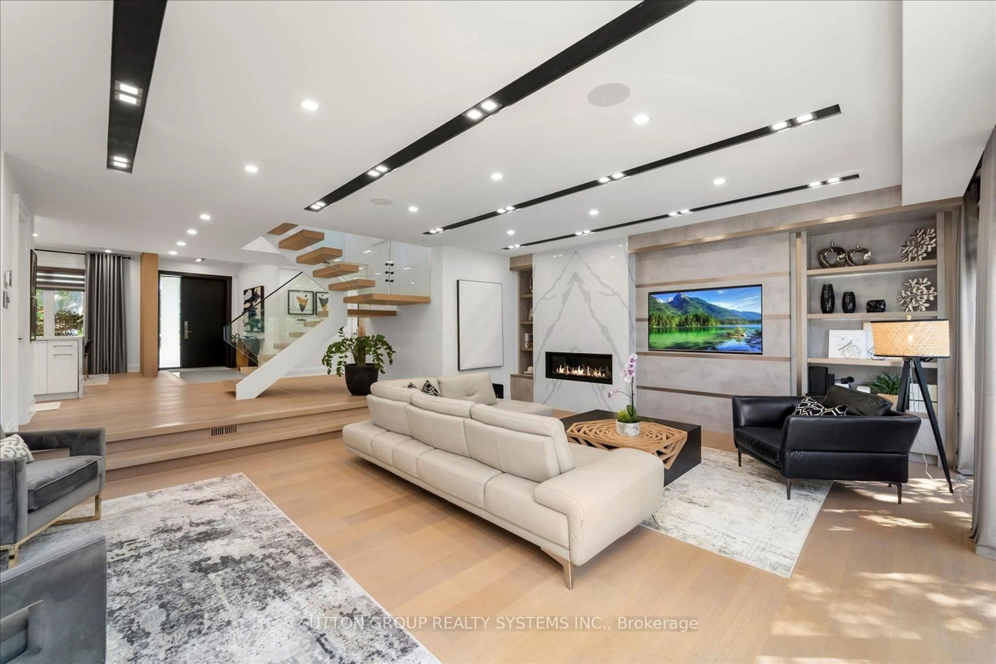 Living room with furniture, unknown for 146 Martin Grove Rd, Toronto Ontario M9B 4K9