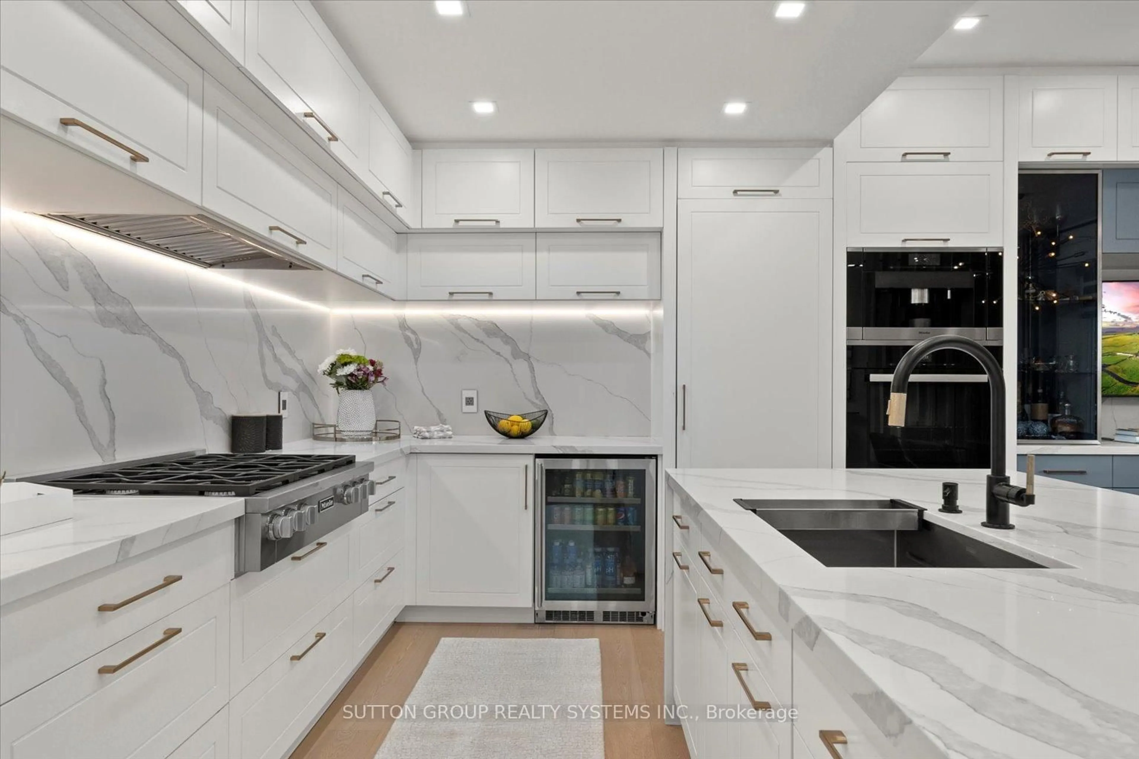 Contemporary kitchen, ceramic/tile floor for 146 Martin Grove Rd, Toronto Ontario M9B 4K9
