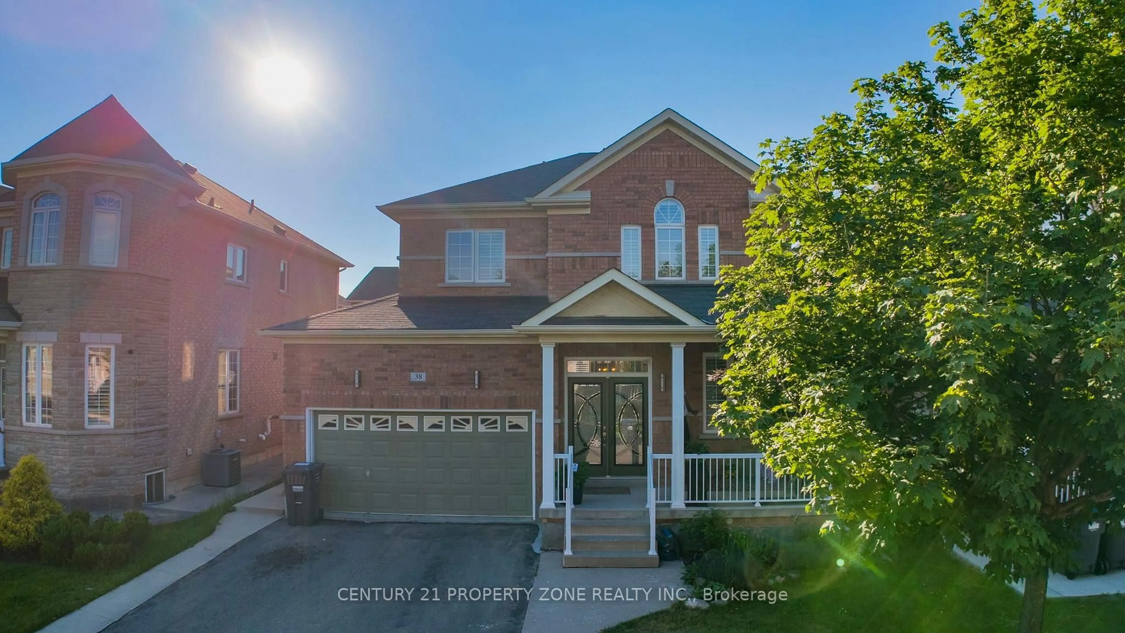 Home with brick exterior material, street for 38 Callalily Rd, Brampton Ontario L7A 0M2