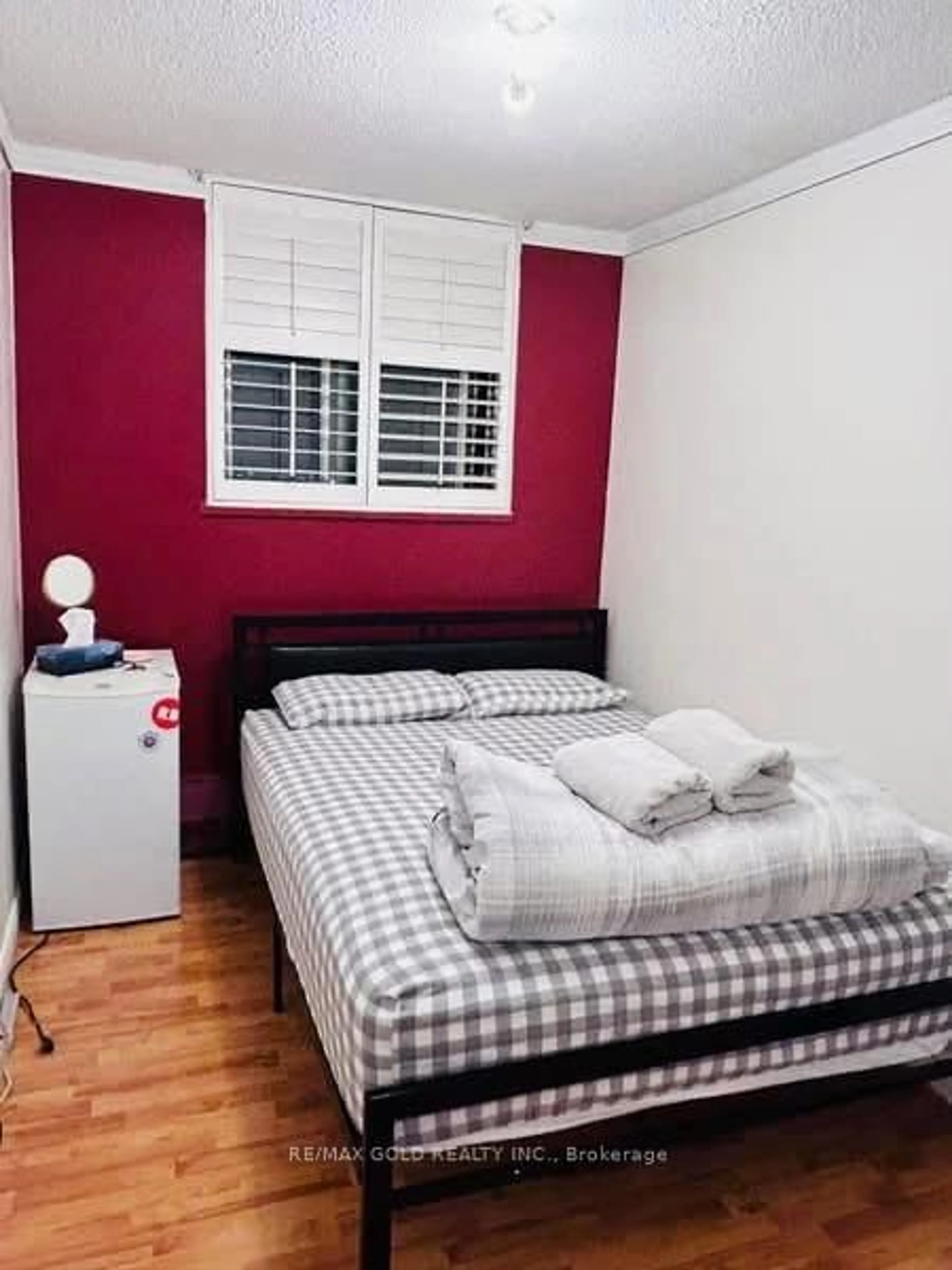 Bedroom with bed, unknown for 50 Lotherton Ptwy #815, Toronto Ontario M6B 2G8
