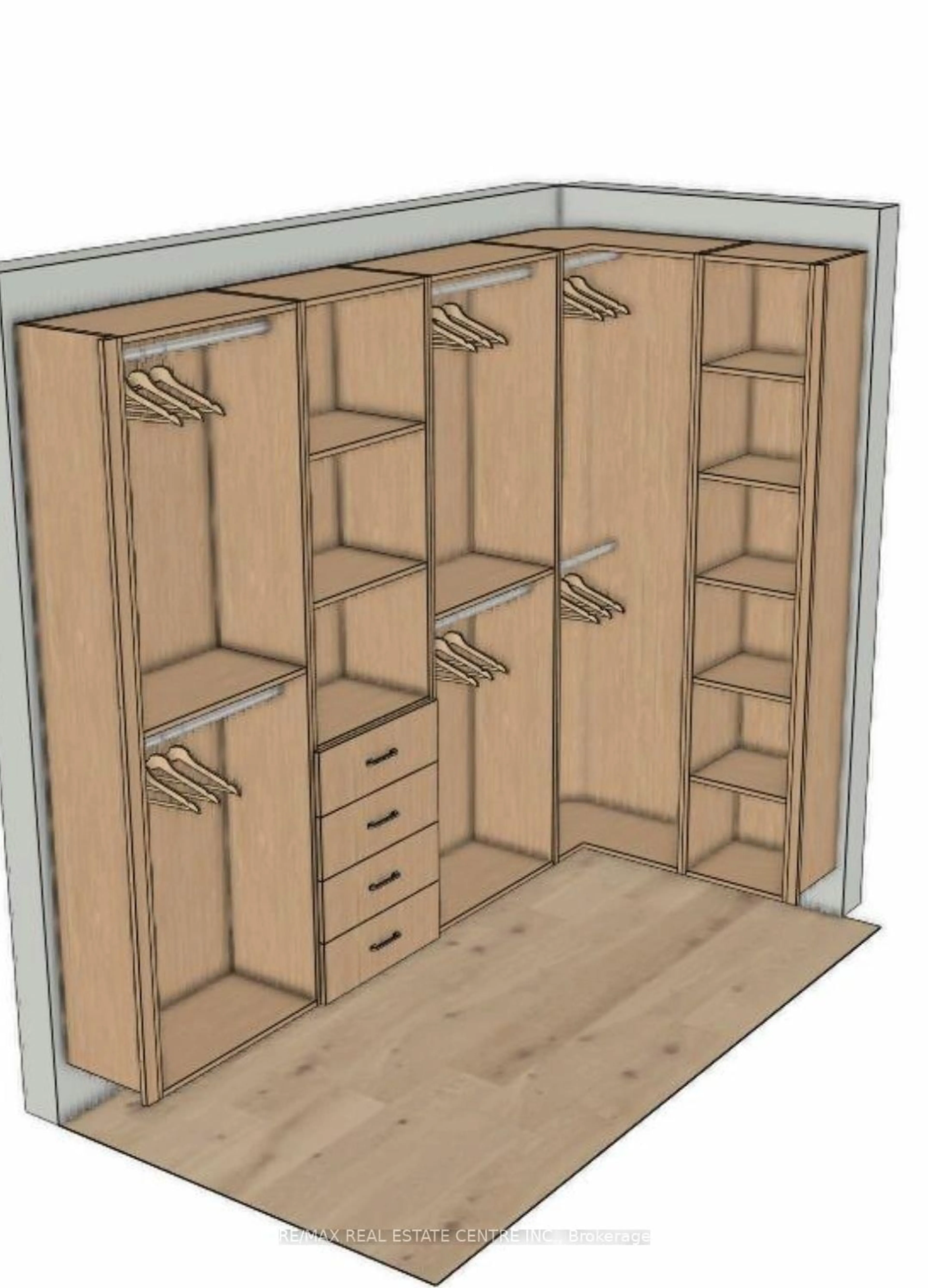 Storage room or clothes room or walk-in closet for 4 Calstock Pl, Brampton Ontario L6X 0X3