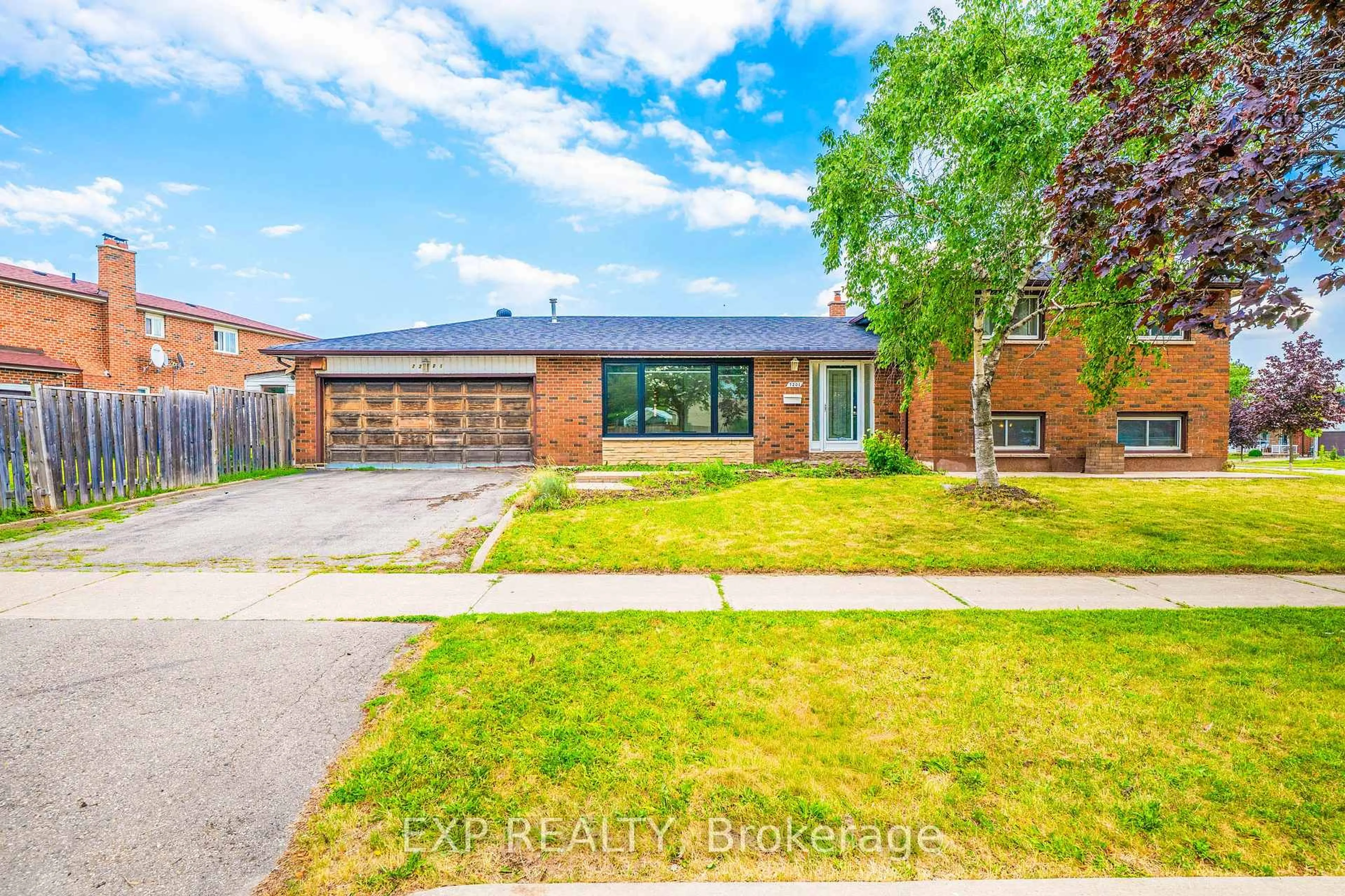 Home with brick exterior material, street for 7201 Sigsbee Dr, Mississauga Ontario L4T 3L6