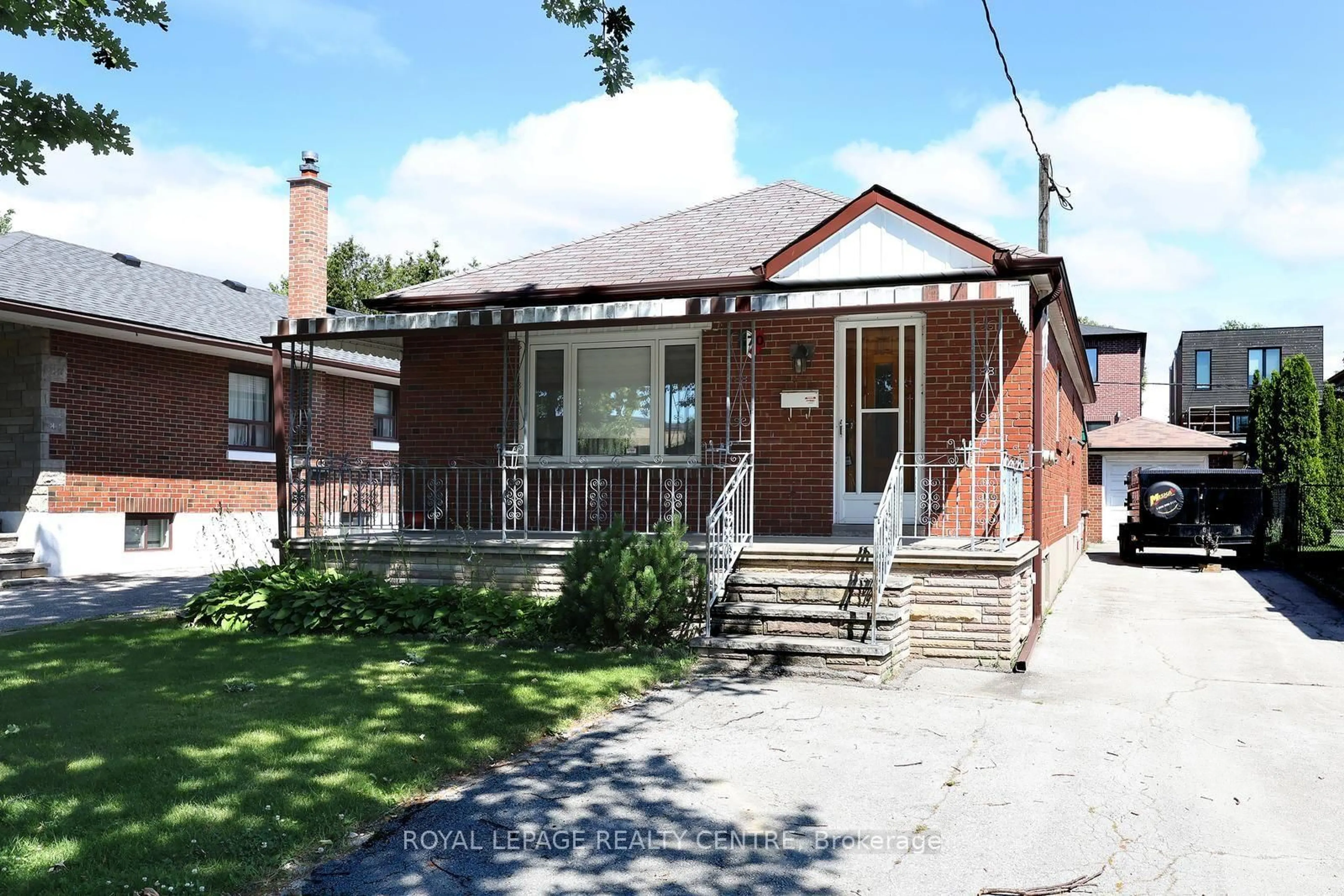 Home with brick exterior material, street for 170 Simpson Ave, Toronto Ontario M8Z 1E3