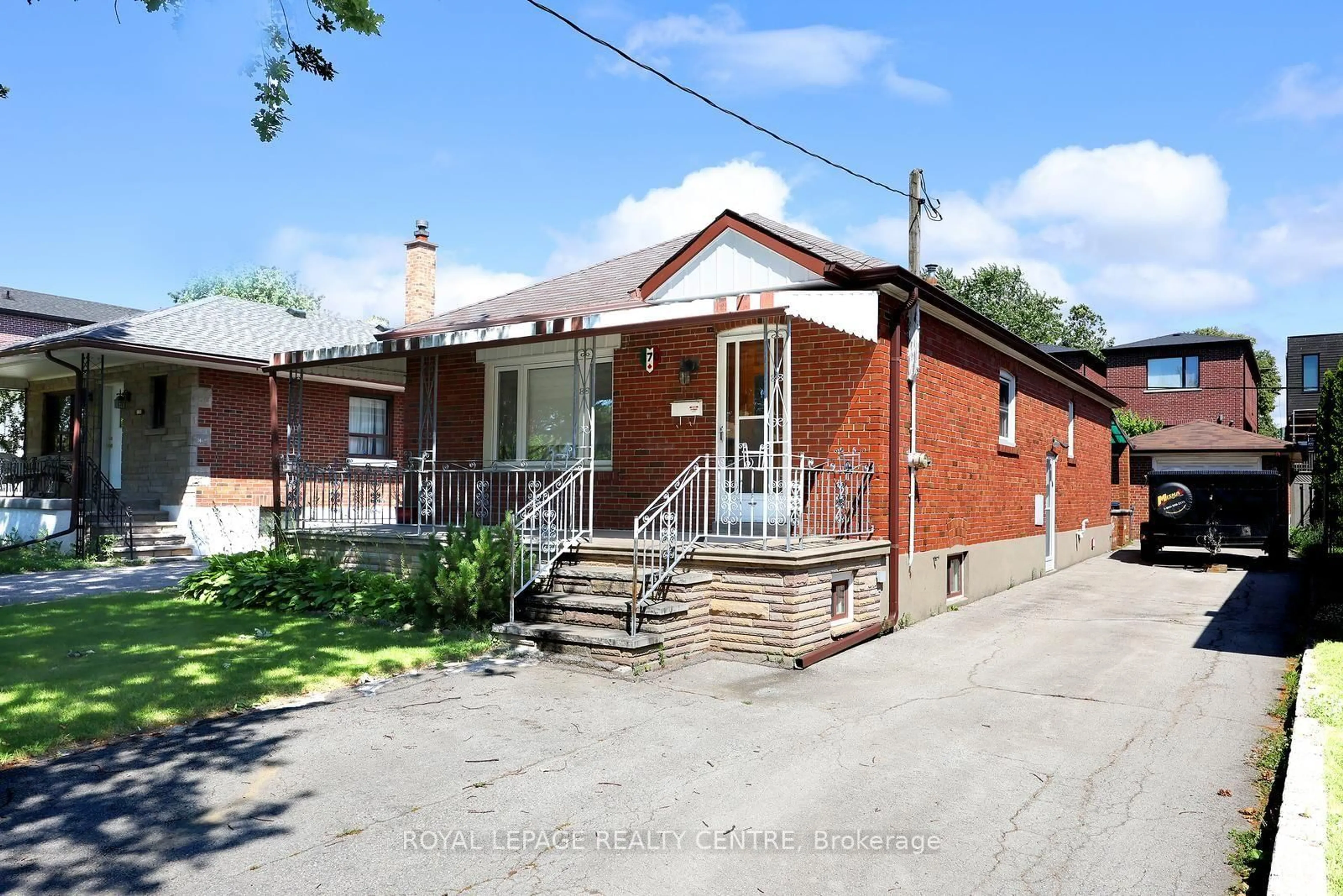 Home with brick exterior material, street for 170 Simpson Ave, Toronto Ontario M8Z 1E3