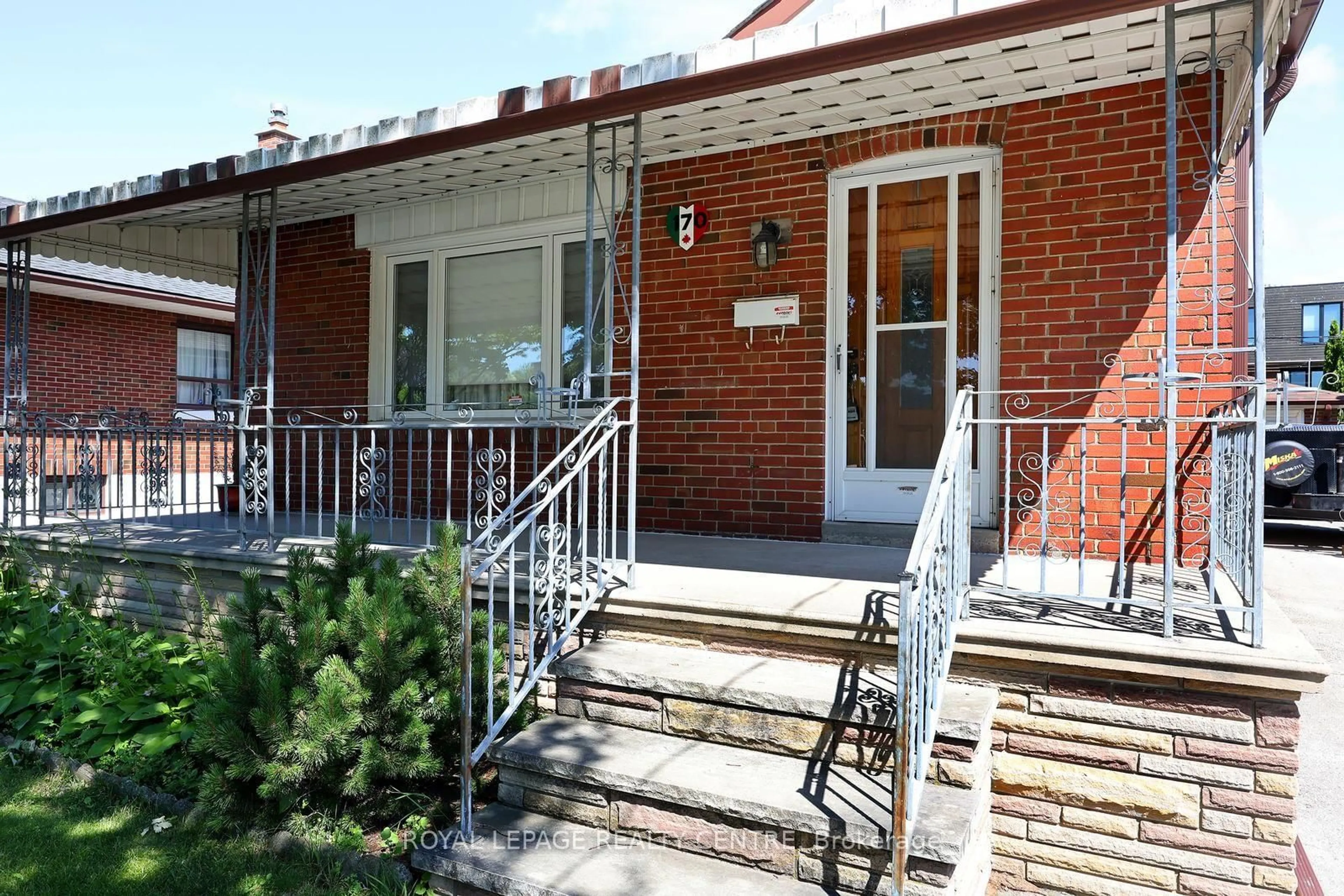 Home with brick exterior material, street for 170 Simpson Ave, Toronto Ontario M8Z 1E3