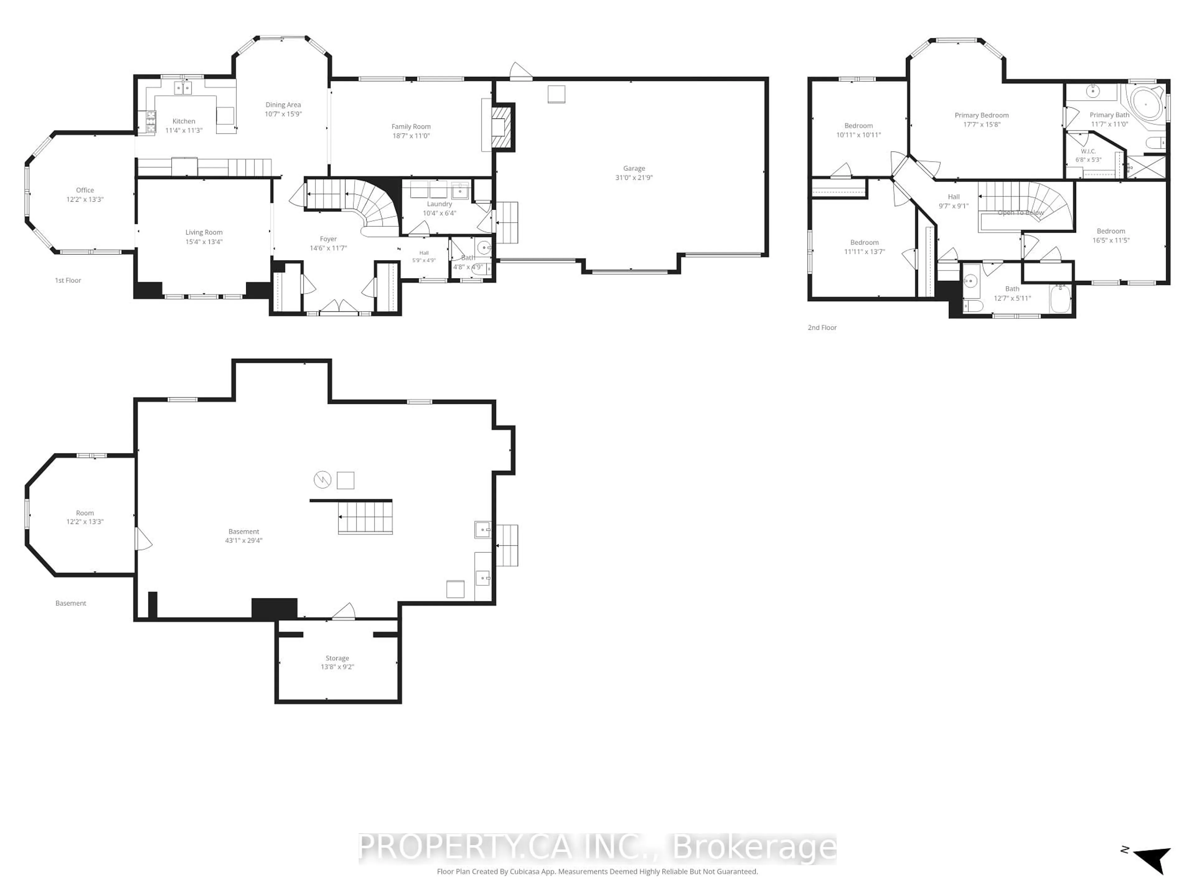 Floor plan for 19 Jean St, Caledon Ontario L7C 1P7