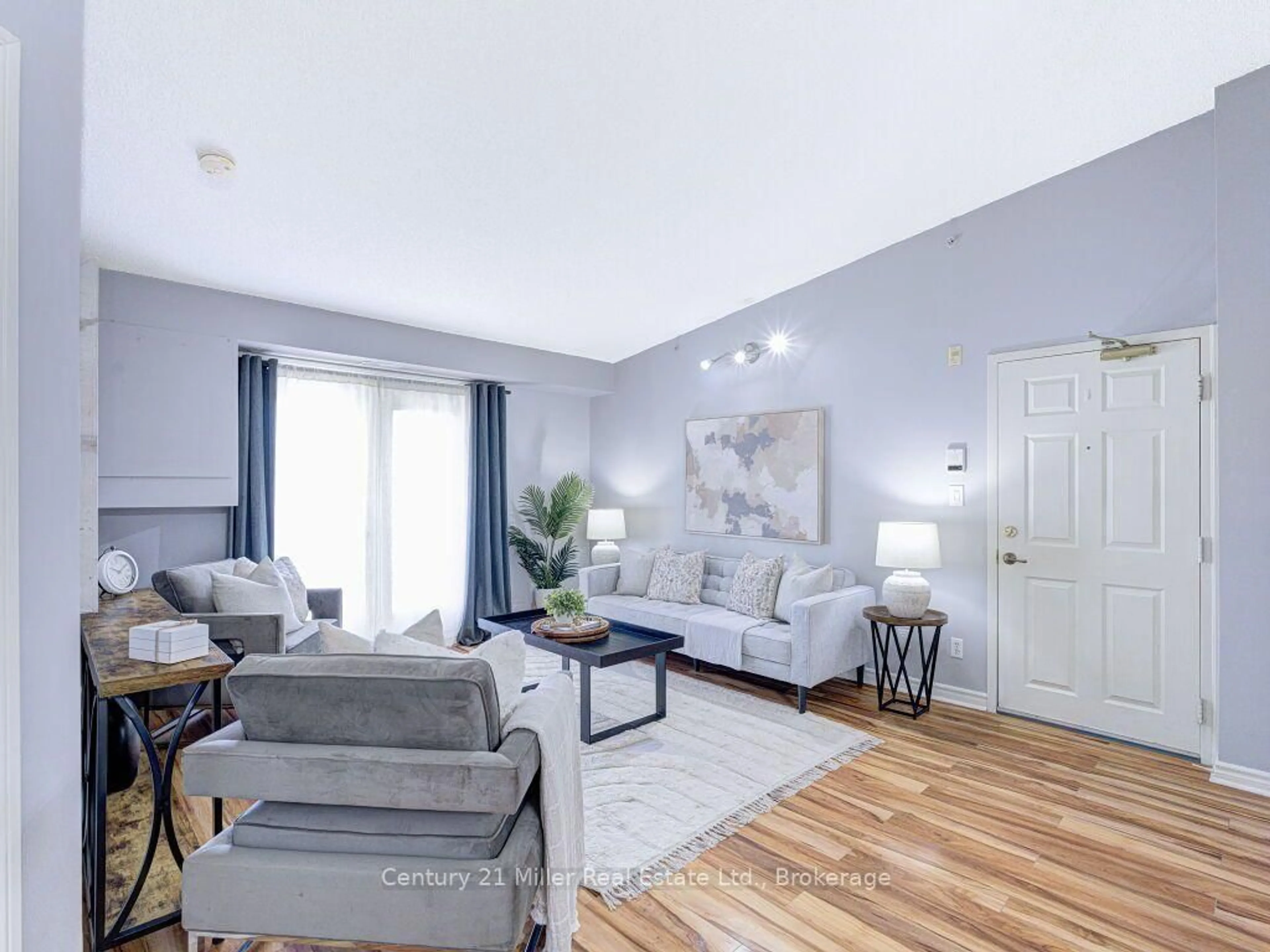 Living room with furniture, unknown for 1800 Walkers Line #406, Burlington Ontario L7M 4V2