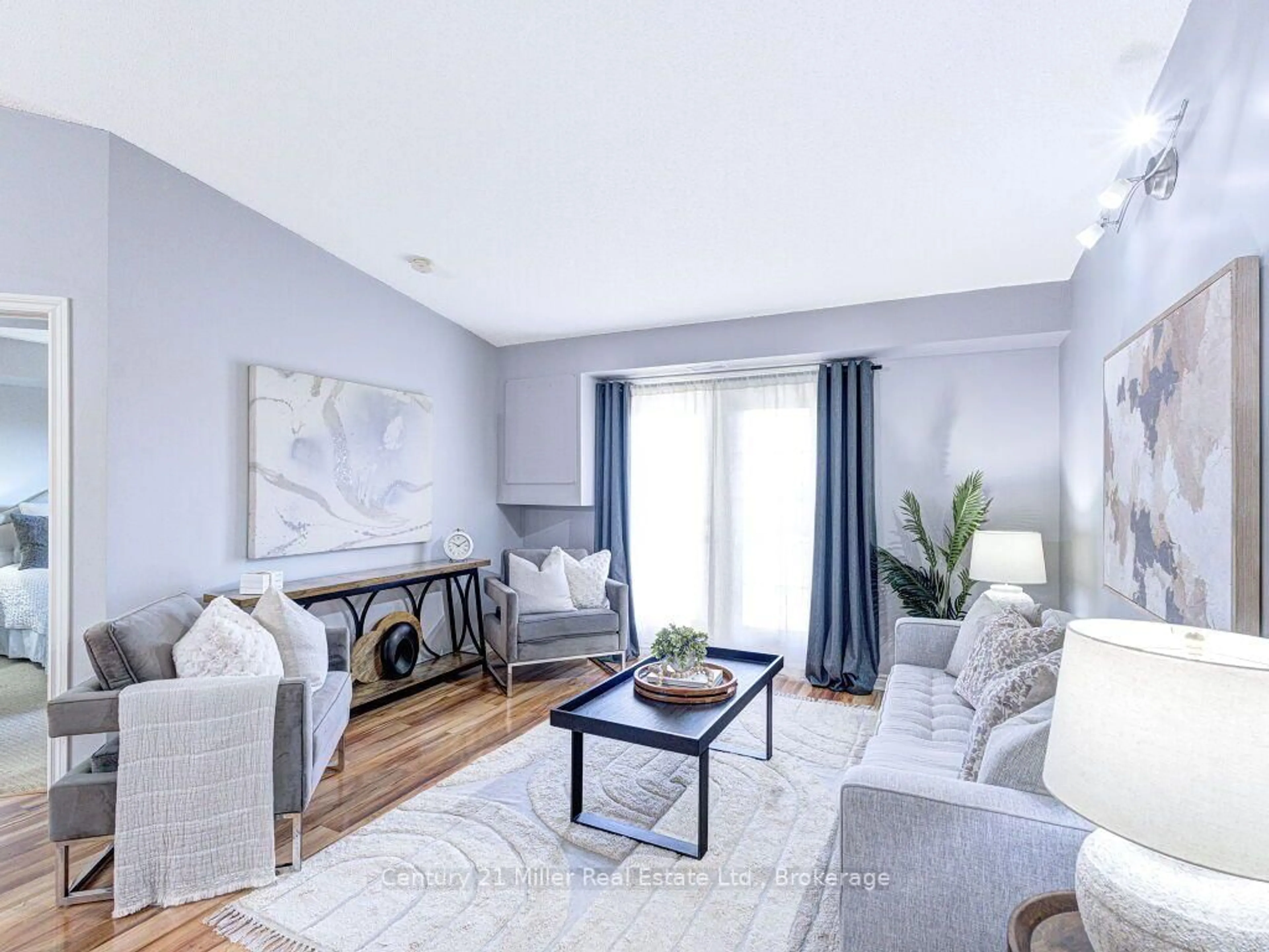 Living room with furniture, unknown for 1800 Walkers Line #406, Burlington Ontario L7M 4V2