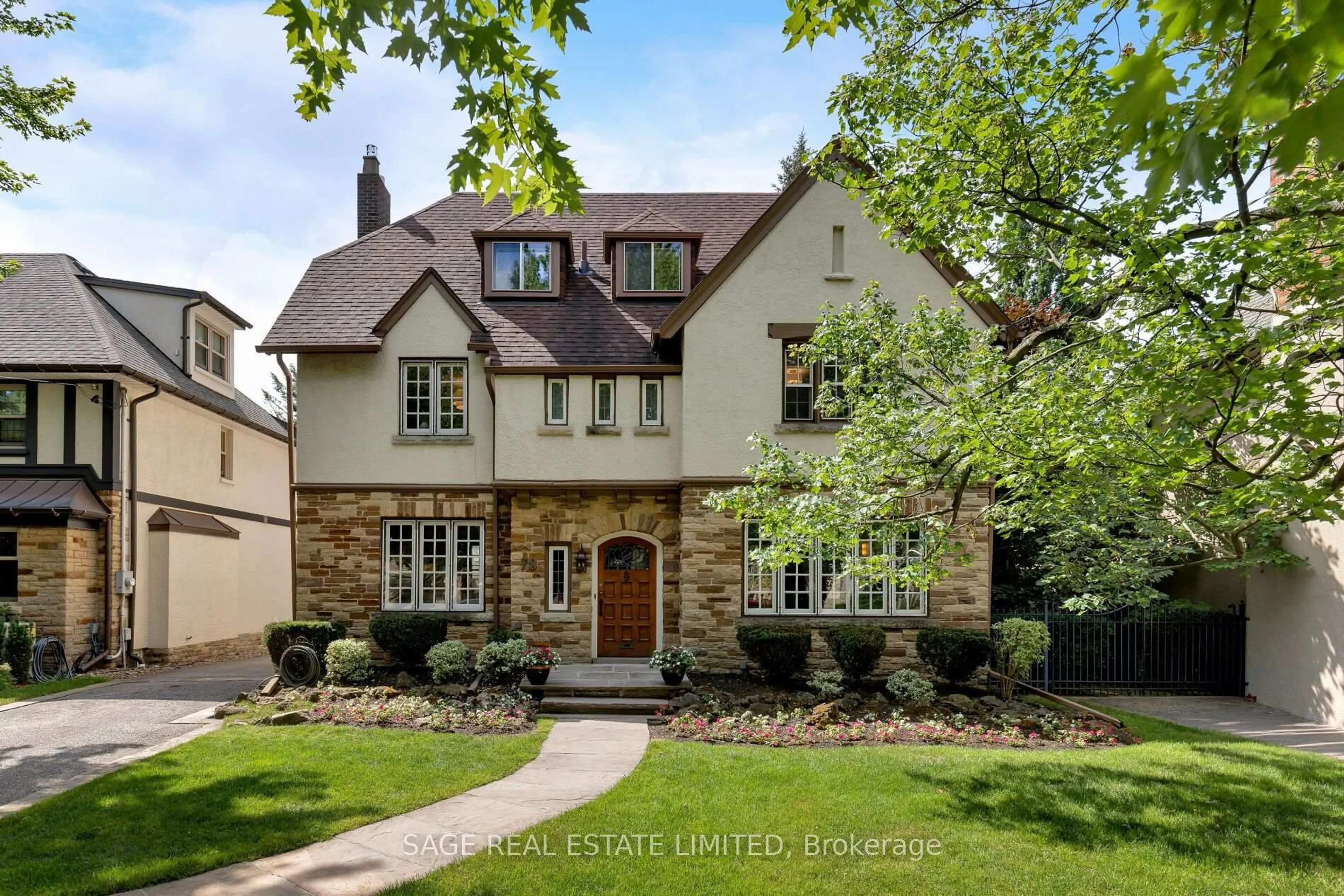 Home with brick exterior material, street for 78 The Kingsway, Toronto Ontario M8X 2T5