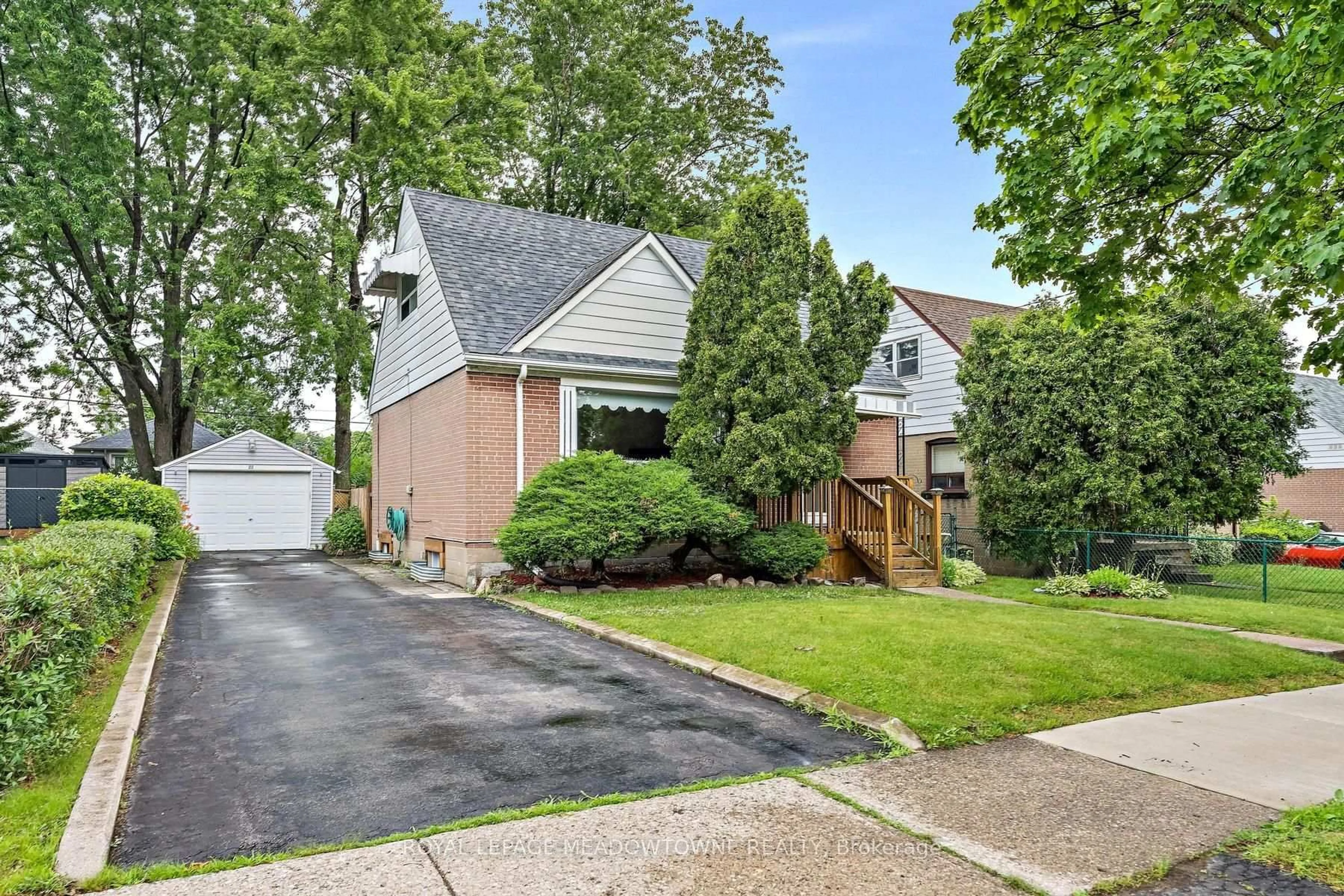 Home with brick exterior material, street for 27 Hatfield Cres, Toronto Ontario M9W 3R7