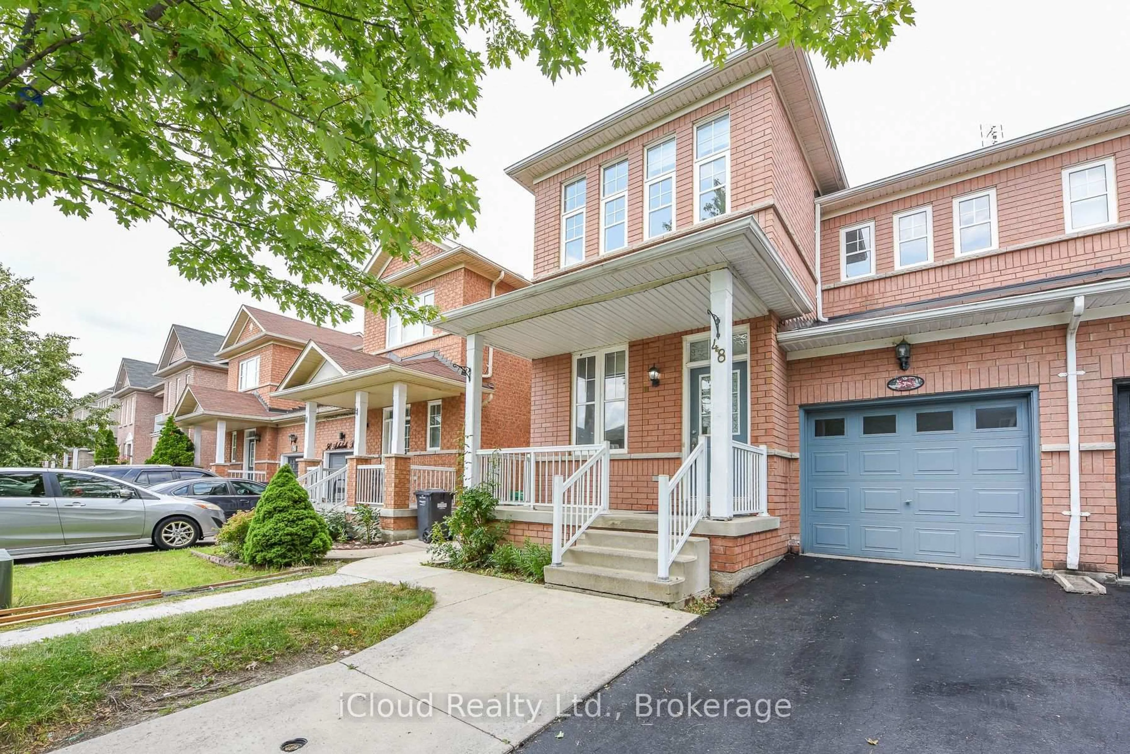 Home with brick exterior material, street for 48 Ashdale Rd, Brampton Ontario L6Y 5M9
