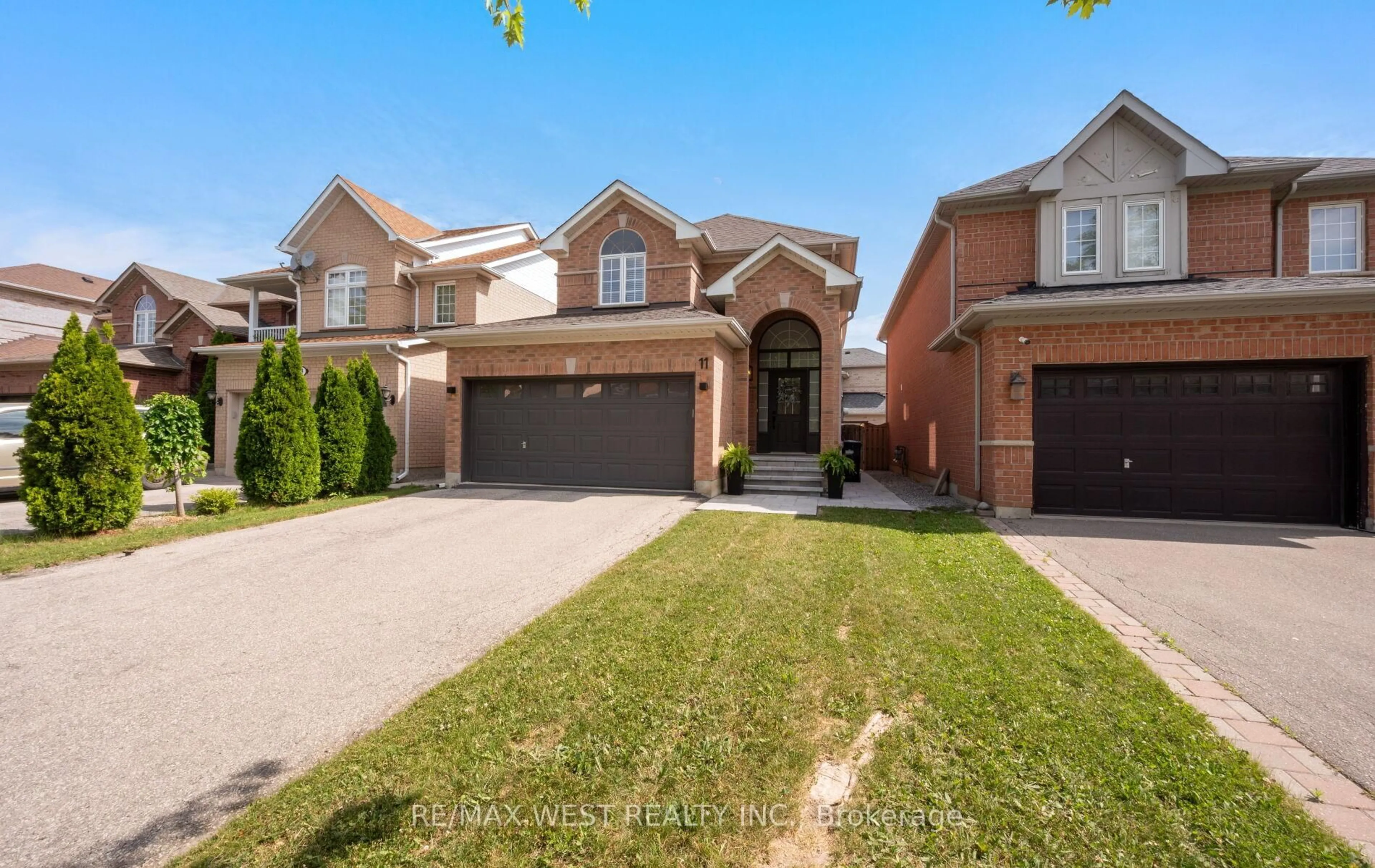 Home with brick exterior material, street for 11 Beehive Dr, Caledon Ontario L7E 2V4