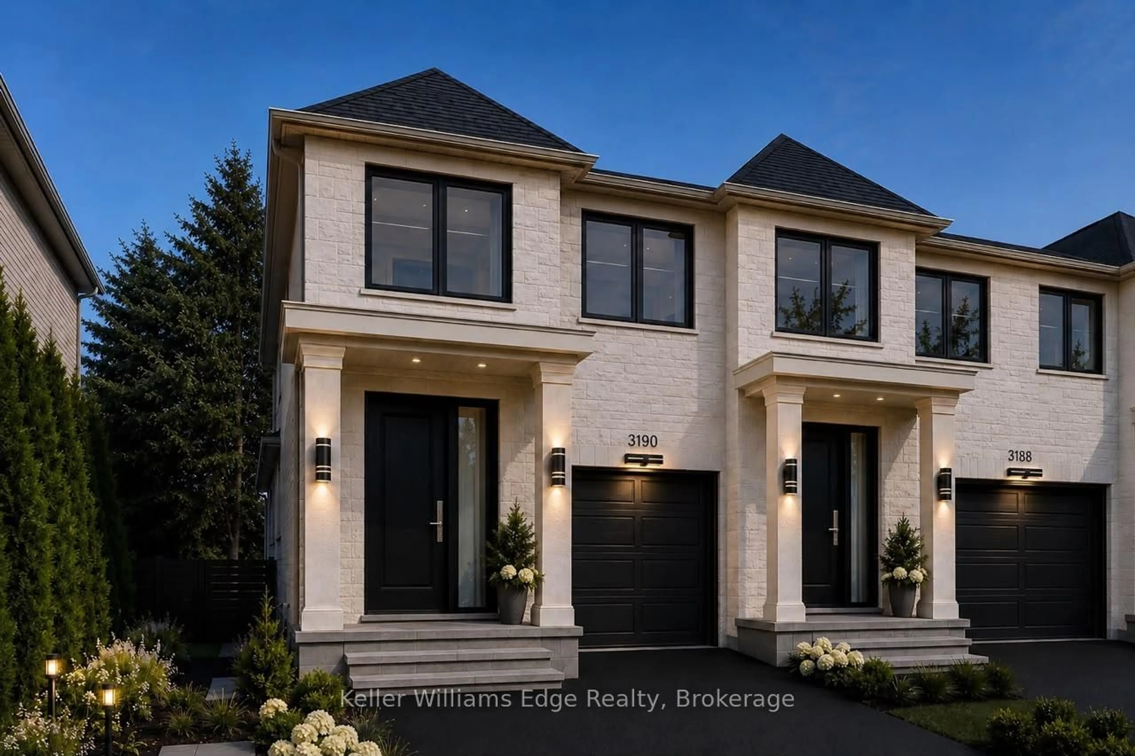 Home with brick exterior material, street for 3188 New St, Burlington Ontario L7N 1M8
