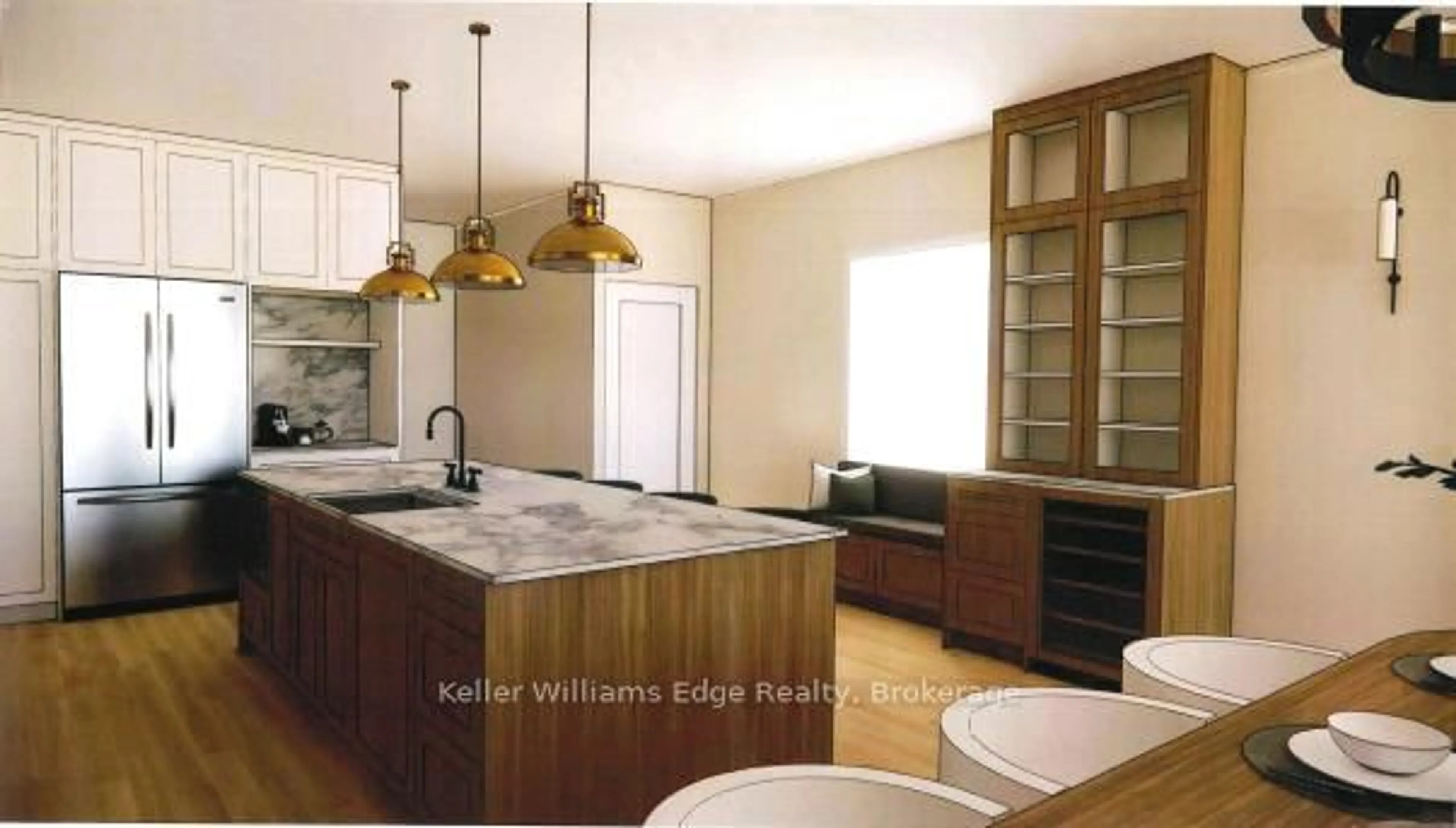 Open concept kitchen, unknown for 3188 New St, Burlington Ontario L7N 1M8