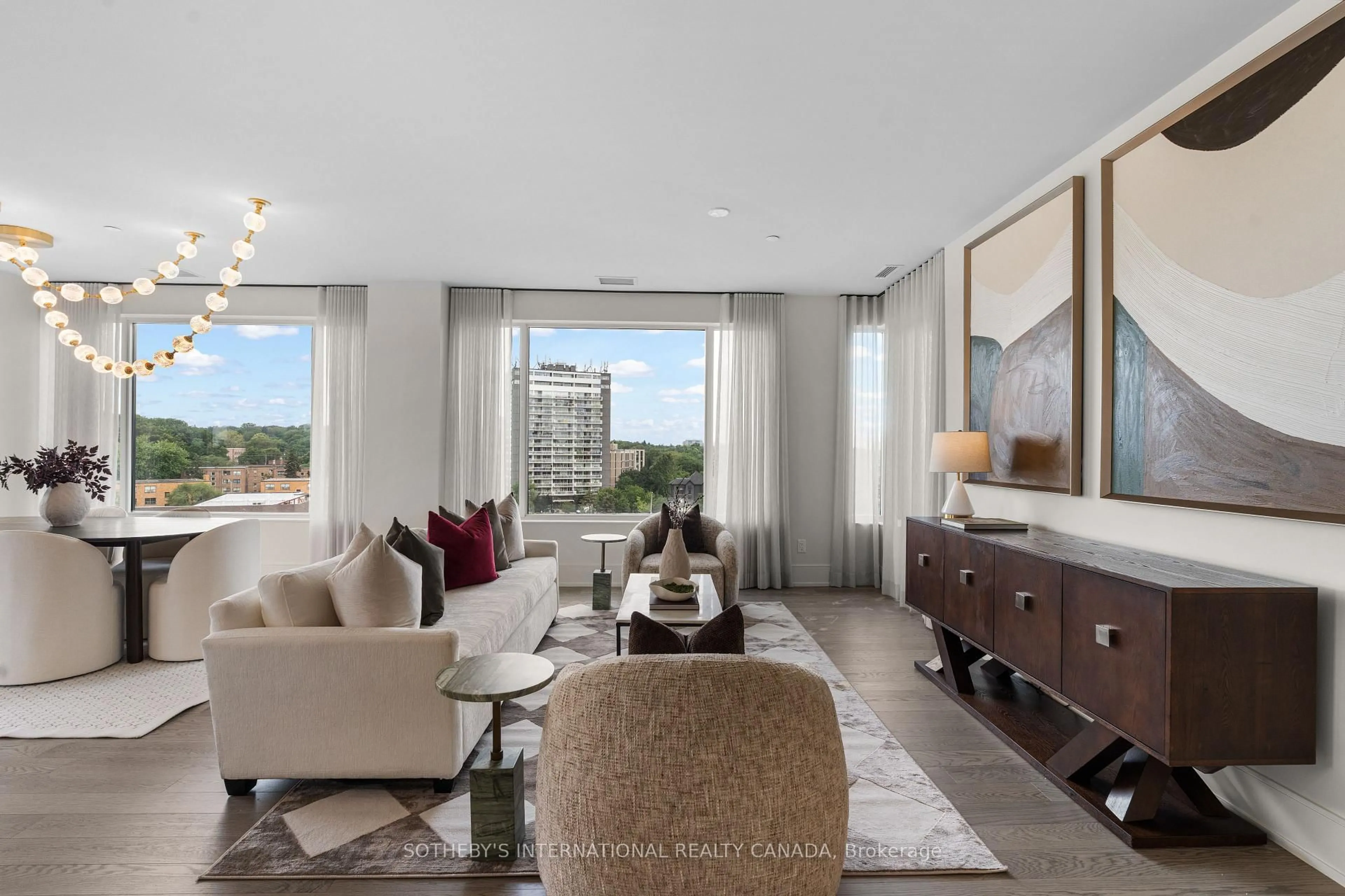 Living room with furniture, unknown for 259 The Kingsway, Toronto Ontario M9A 4B1
