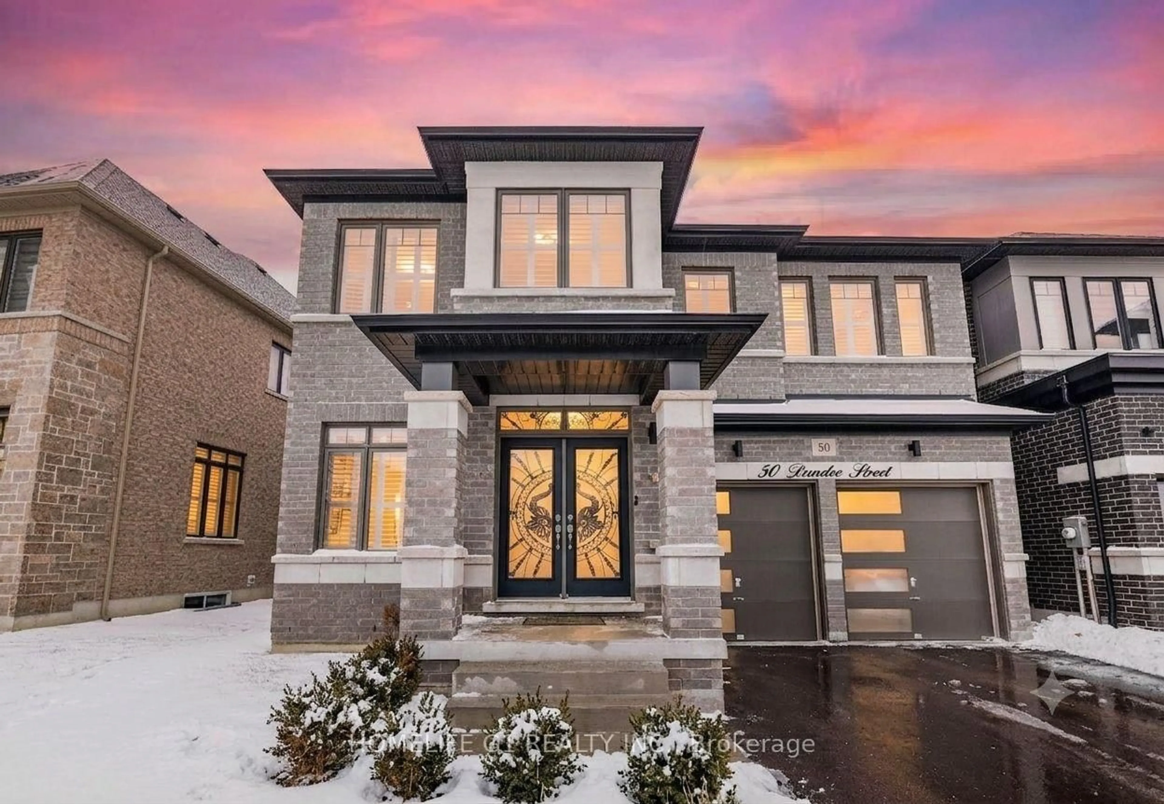 Home with brick exterior material, street for 50 Dundee St, Caledon Ontario L7C 4K2