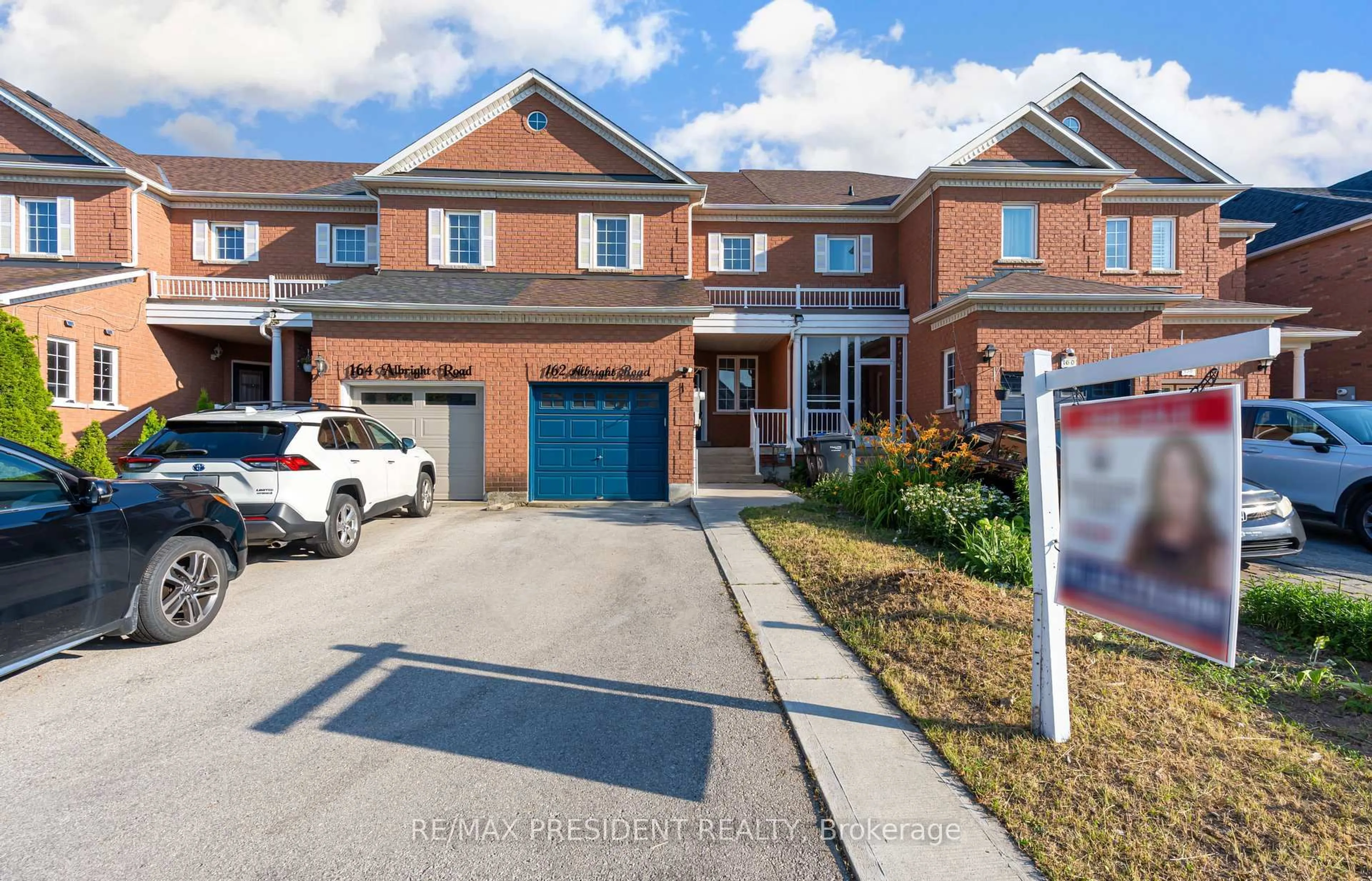 Home with brick exterior material, street for 162 Albright Rd, Brampton Ontario L6X 5E3