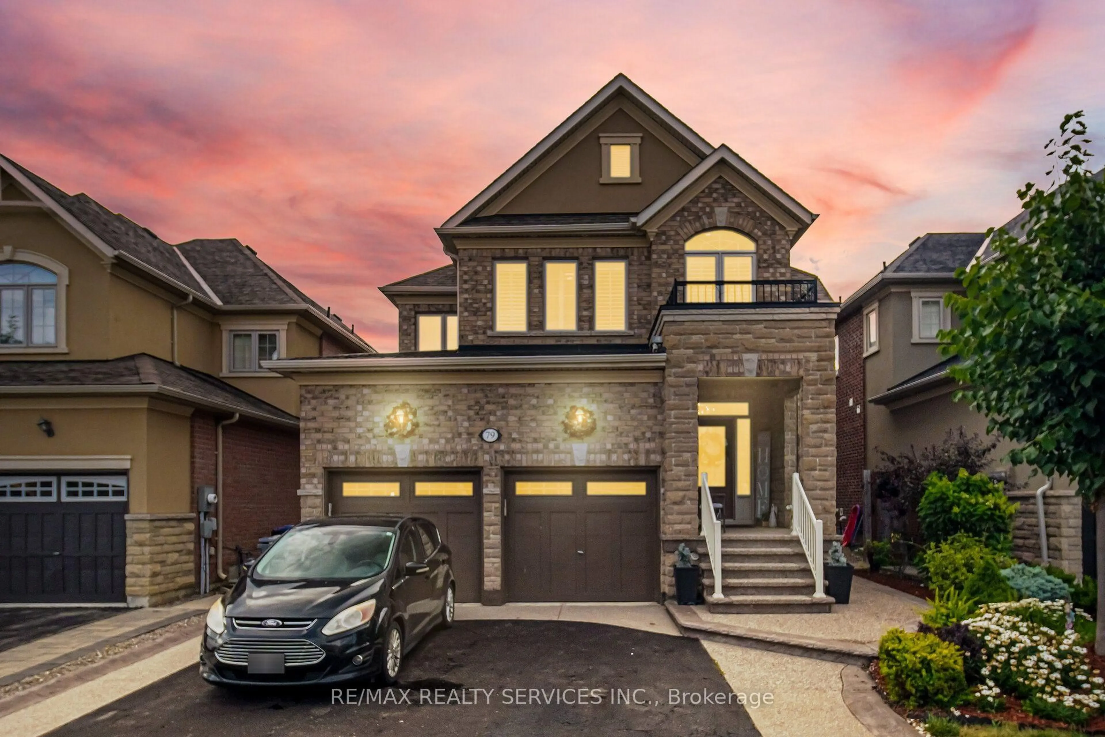 Home with brick exterior material, street for 79 Cedarholme Ave, Caledon Ontario L7C 3T2