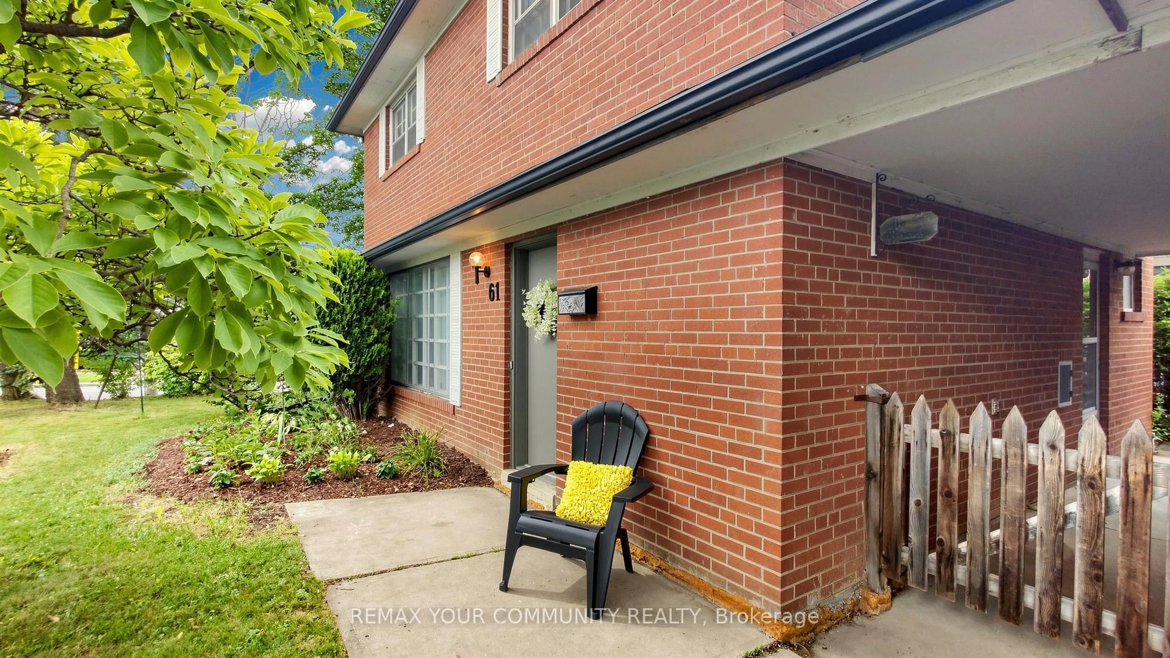 Home with brick exterior material, street for 61 Norfield Cres, Toronto Ontario M9W 1X5