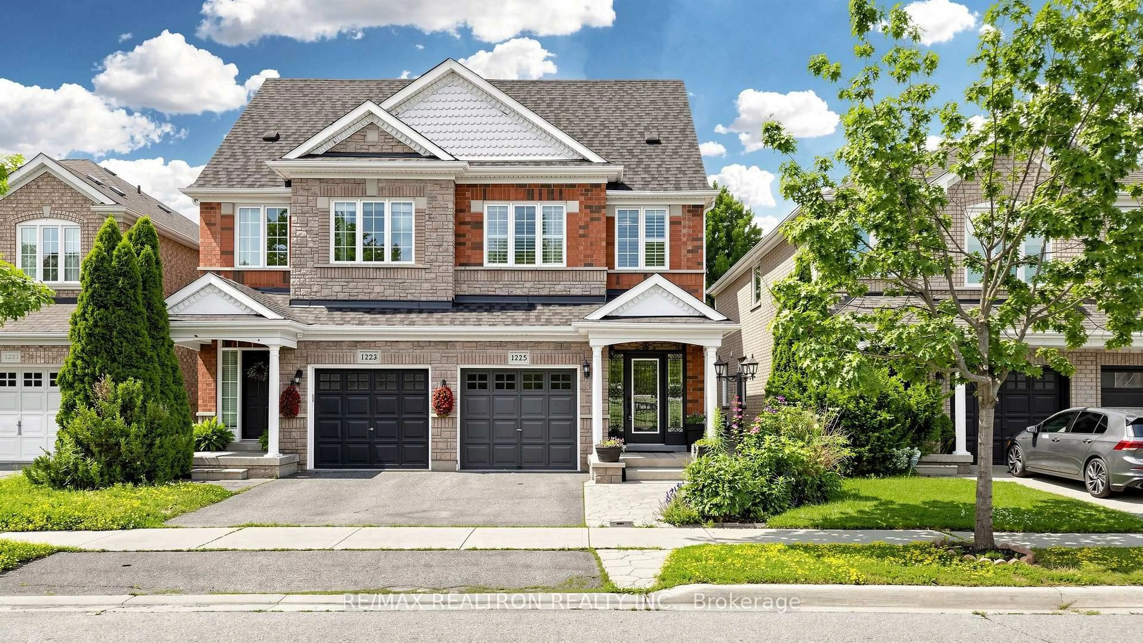 Home with brick exterior material, street for 1225 Houston Dr, Milton Ontario L9T 6G4