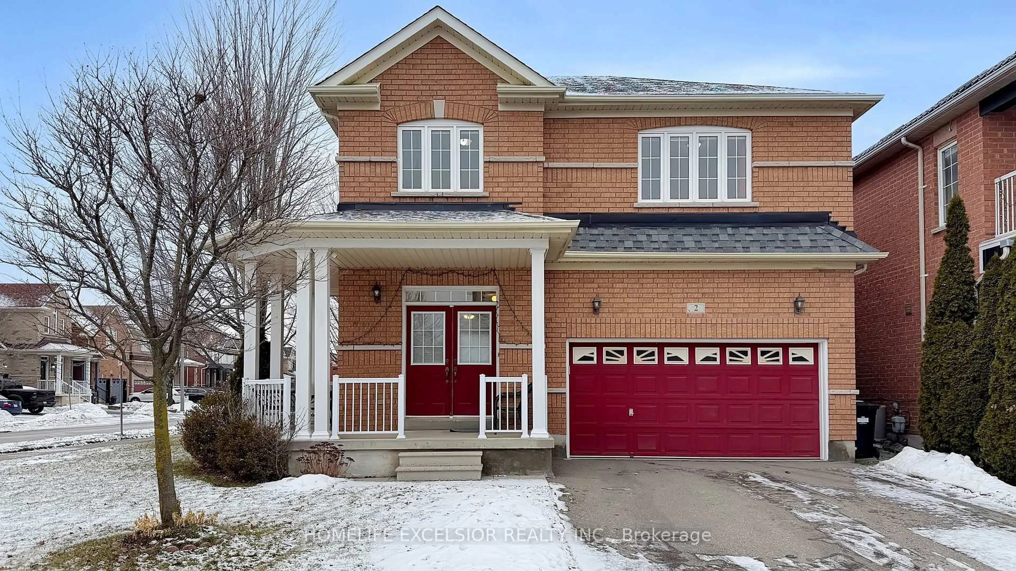 Home with brick exterior material, street for 2 Wellsprings Dr, Brampton Ontario L6V 4S5