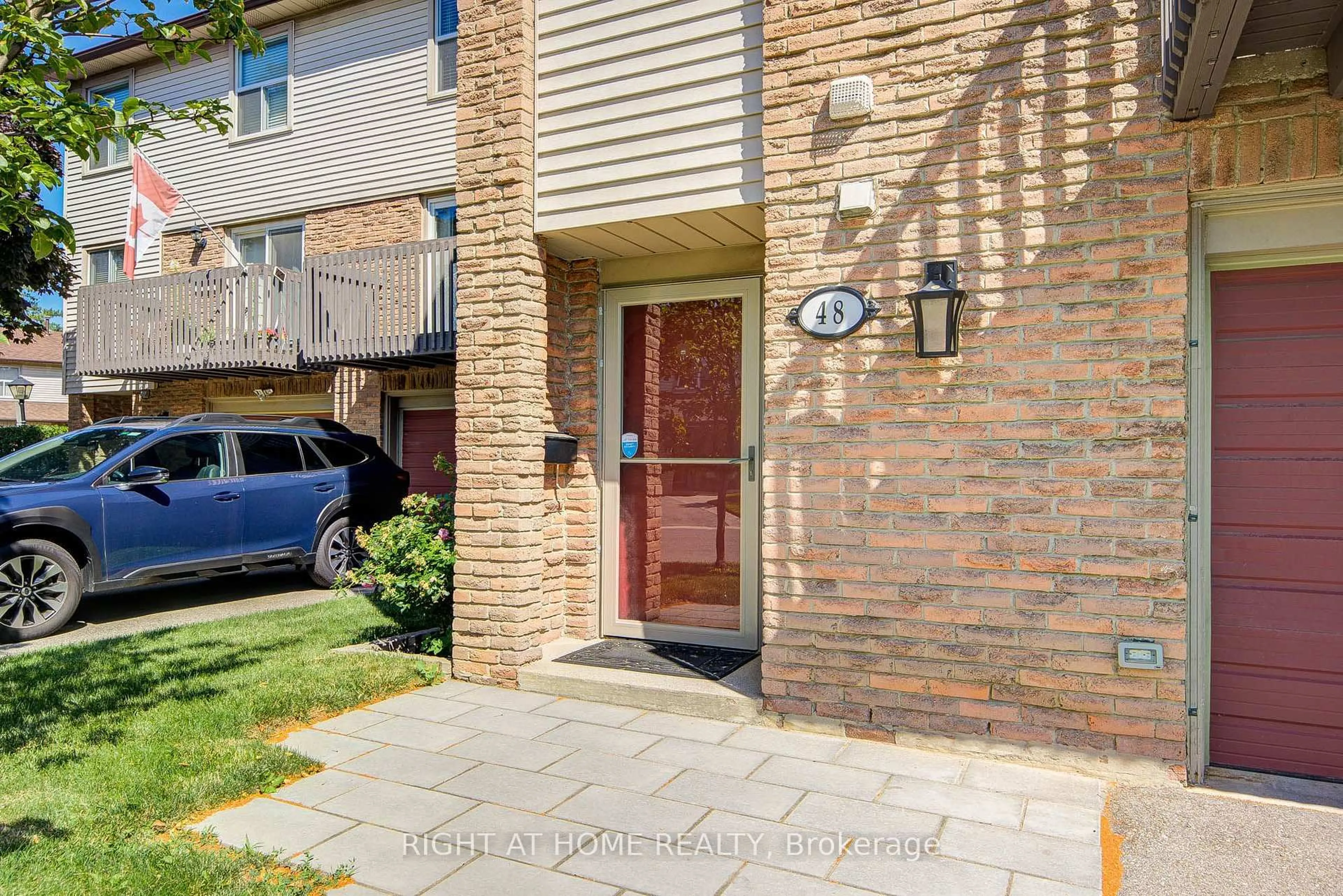 Home with brick exterior material, street for 6100 Montevideo Rd #48, Mississauga Ontario L5N 2N8