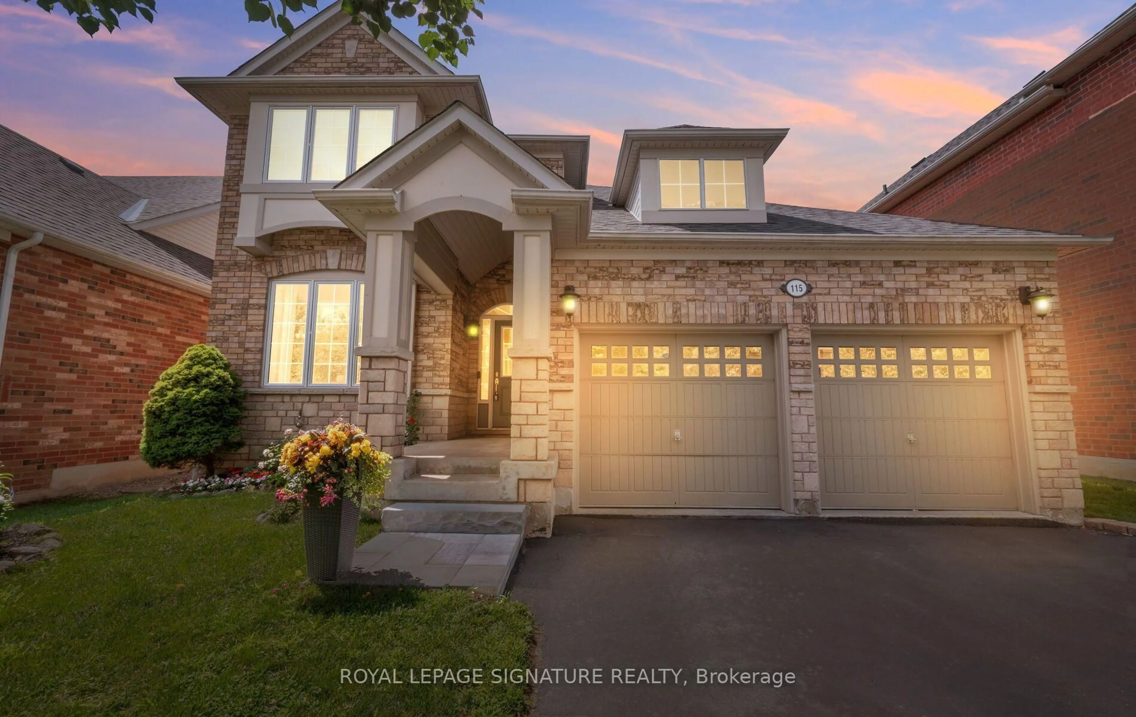 Home with brick exterior material, street for 115 Arborglen Dr, Halton Hills Ontario L7G 6L1