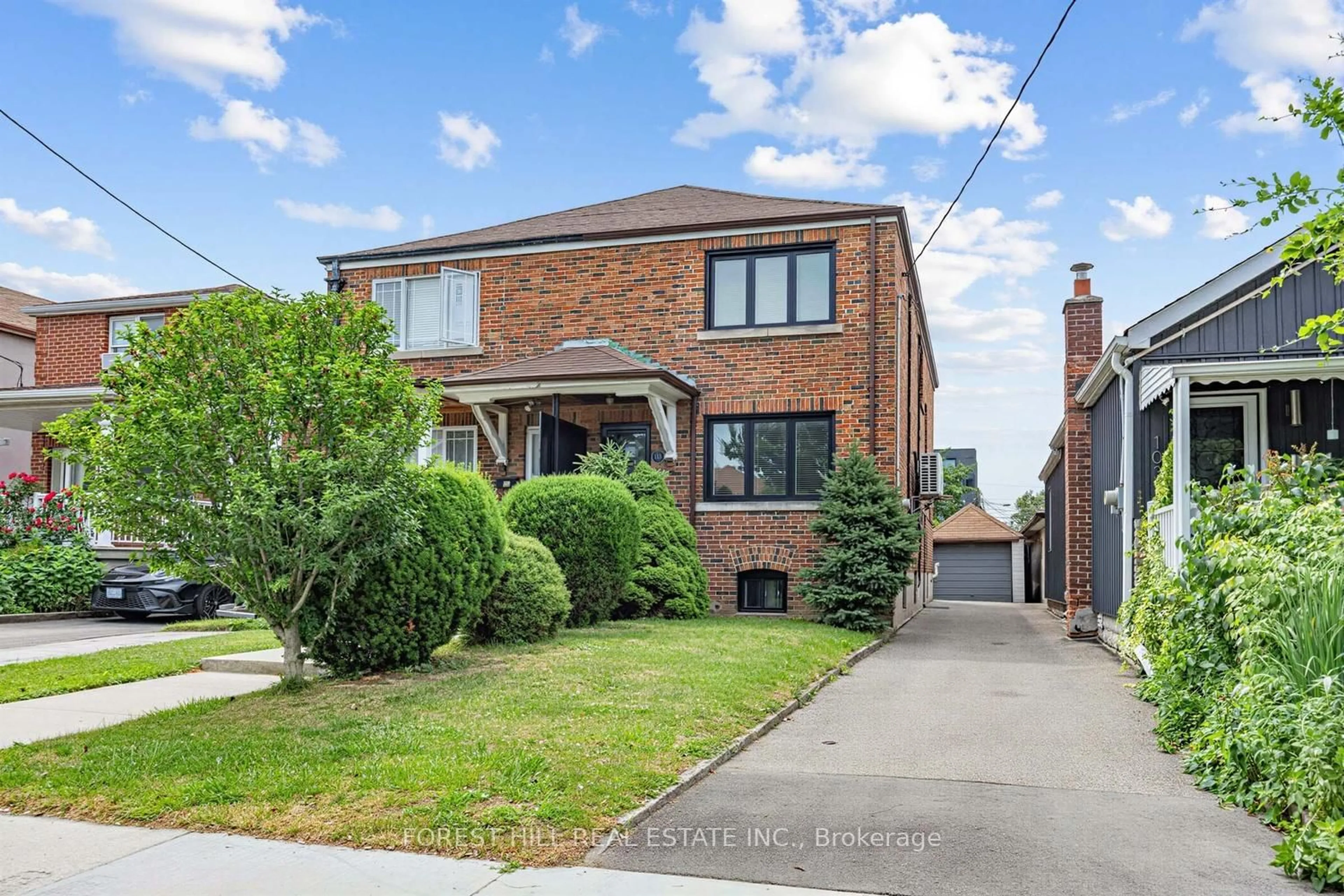 Home with brick exterior material, street for 101 Holwood Ave, Toronto Ontario M6M 1P7