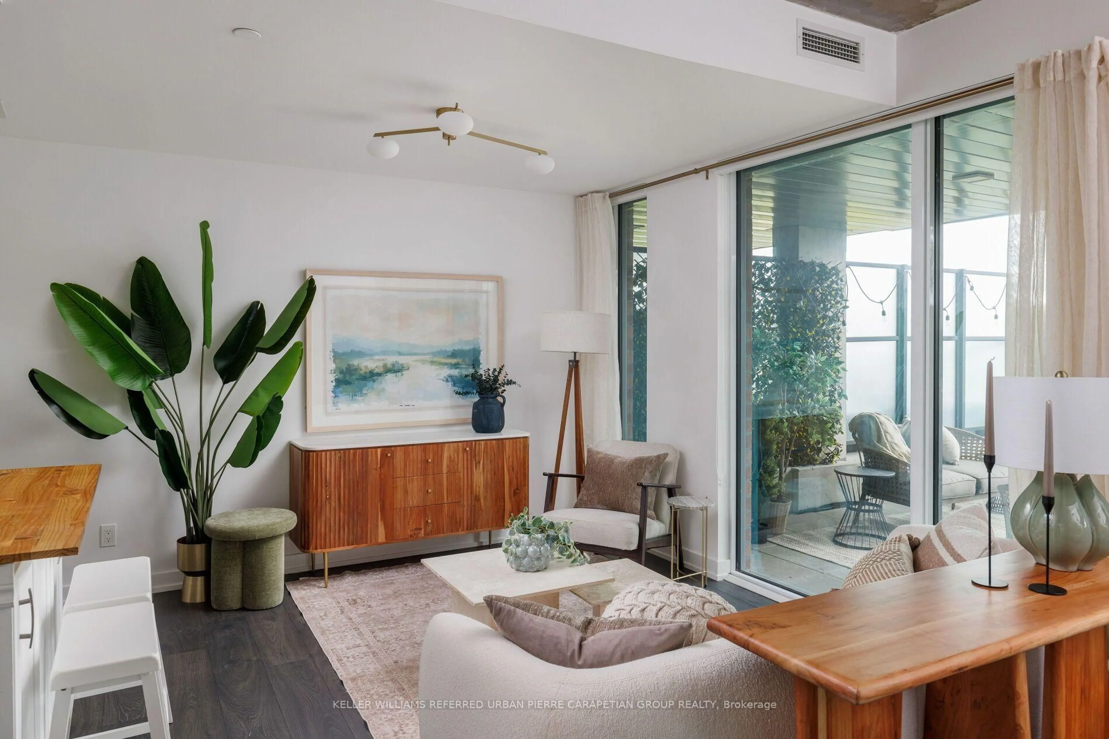 Living room with furniture, unknown for 57 Brock Ave #312, Toronto Ontario M6K 2L3