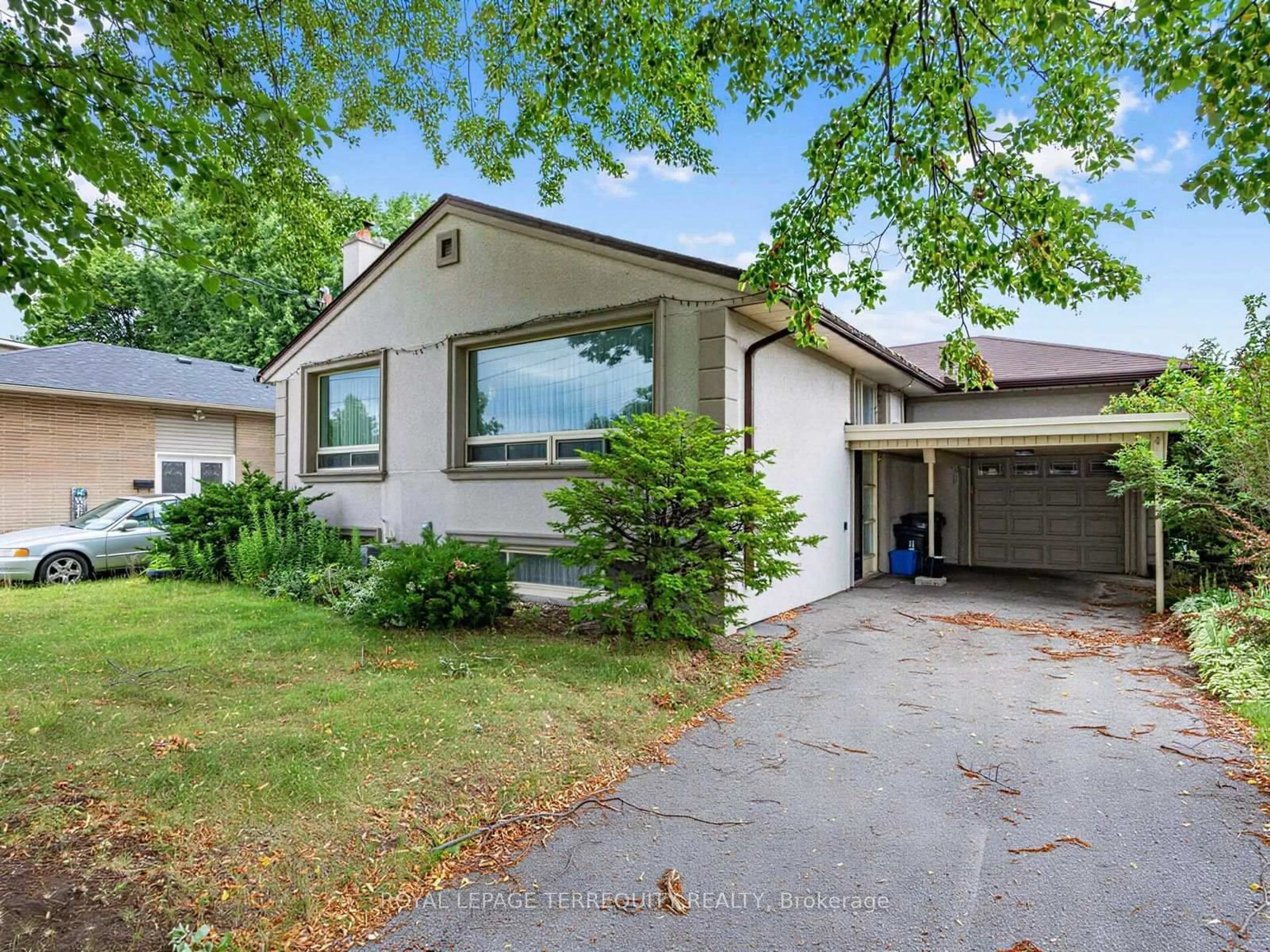 Home with vinyl exterior material, street for 359 Renforth Dr, Toronto Ontario M9C 2L8
