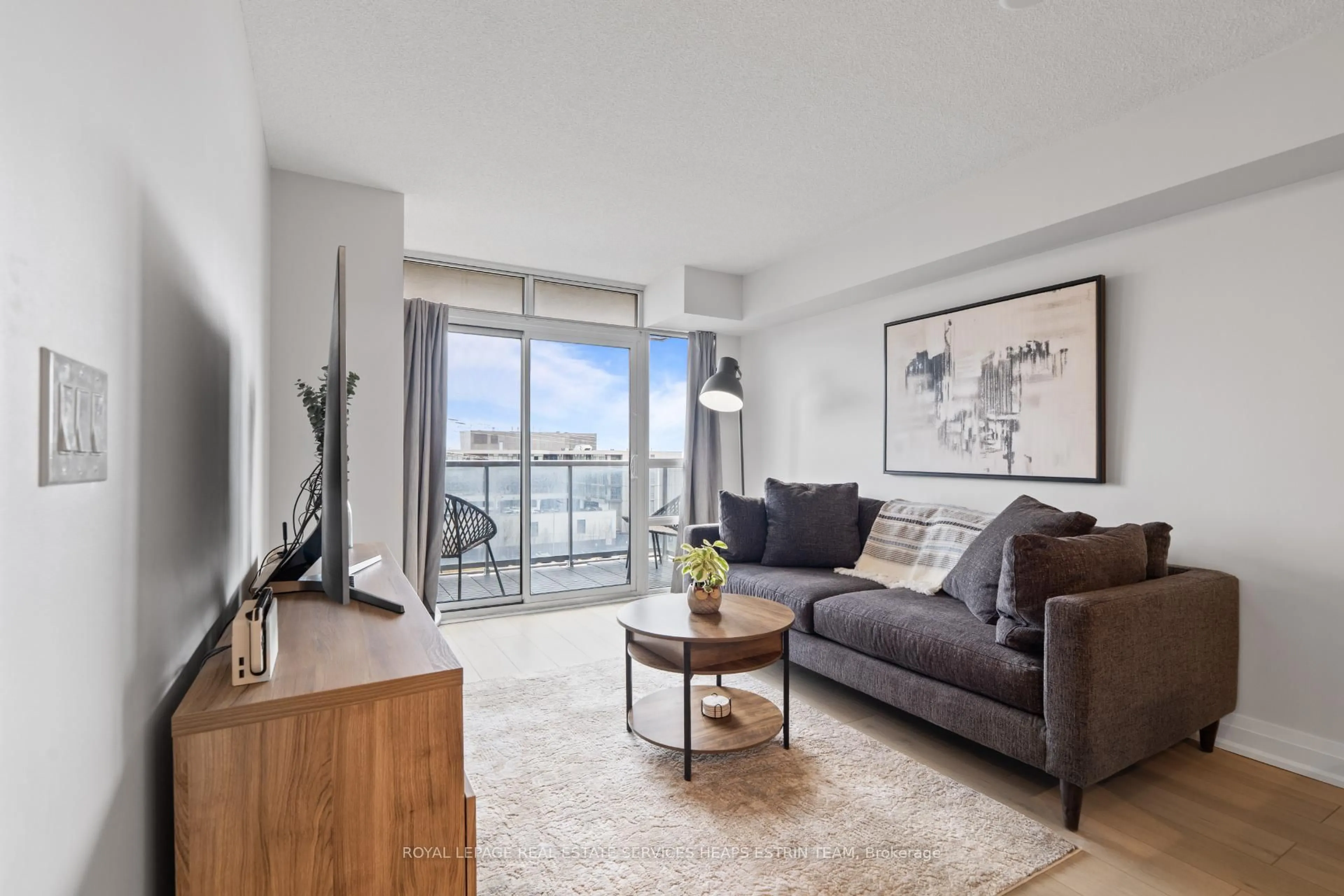 Living room with furniture, unknown for 3 Michael Power Pl #606, Toronto Ontario M9A 0A2