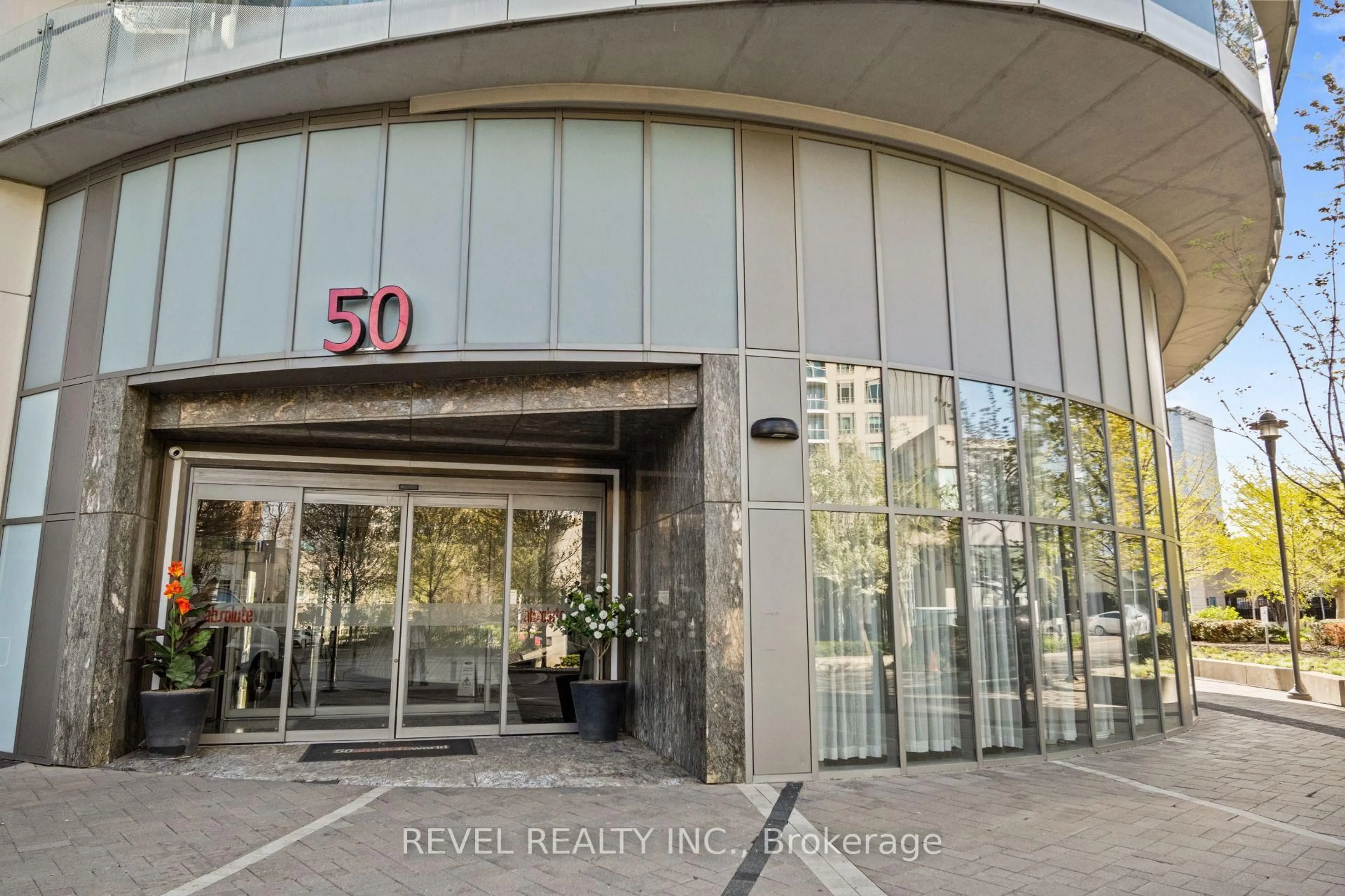 Indoor foyer for 50 Absolute Ave #2802, Mississauga Ontario L4Z 0A8