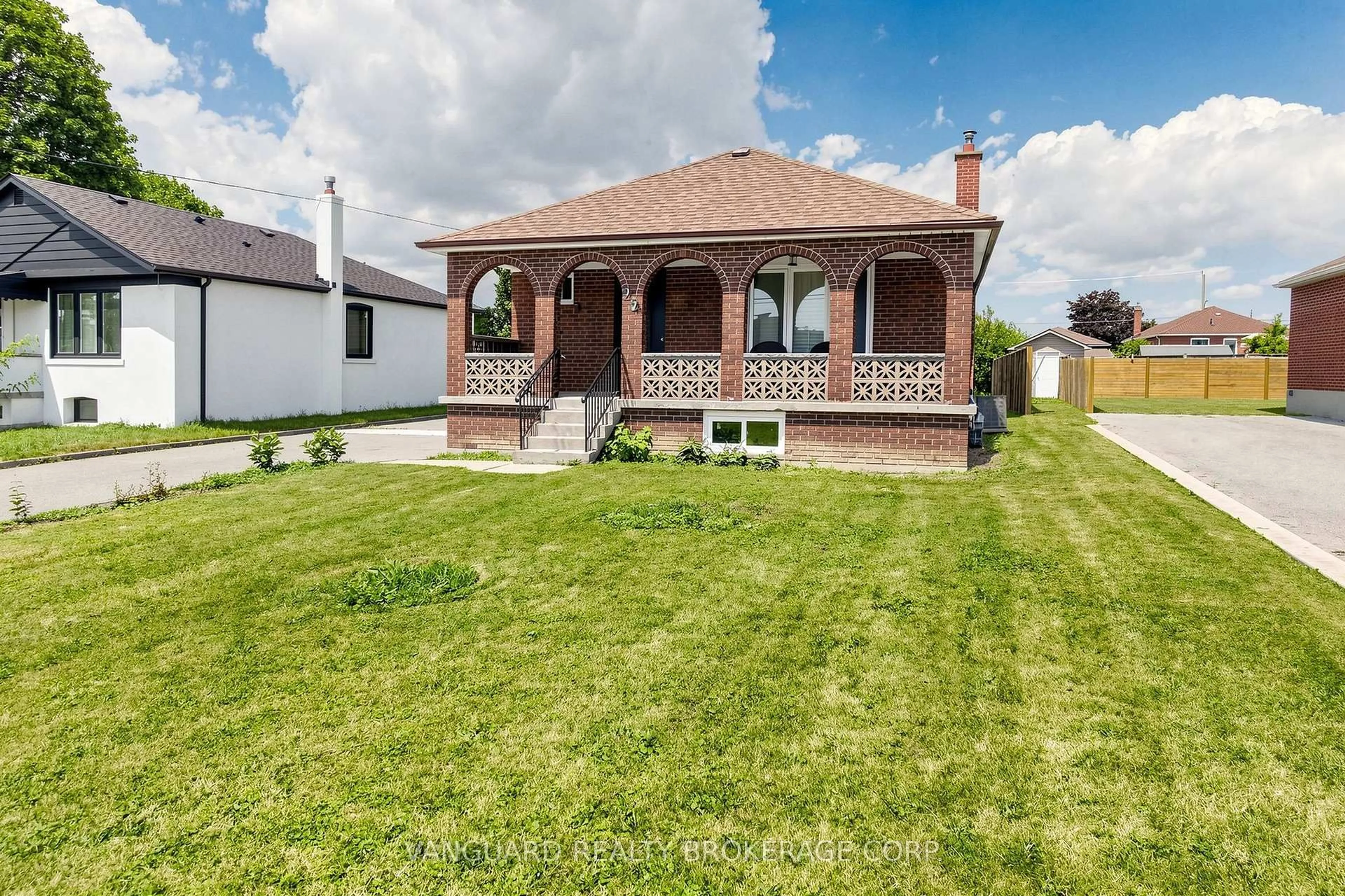 Home with brick exterior material, street for 22 Nash Dr, Toronto Ontario M3M 2L3