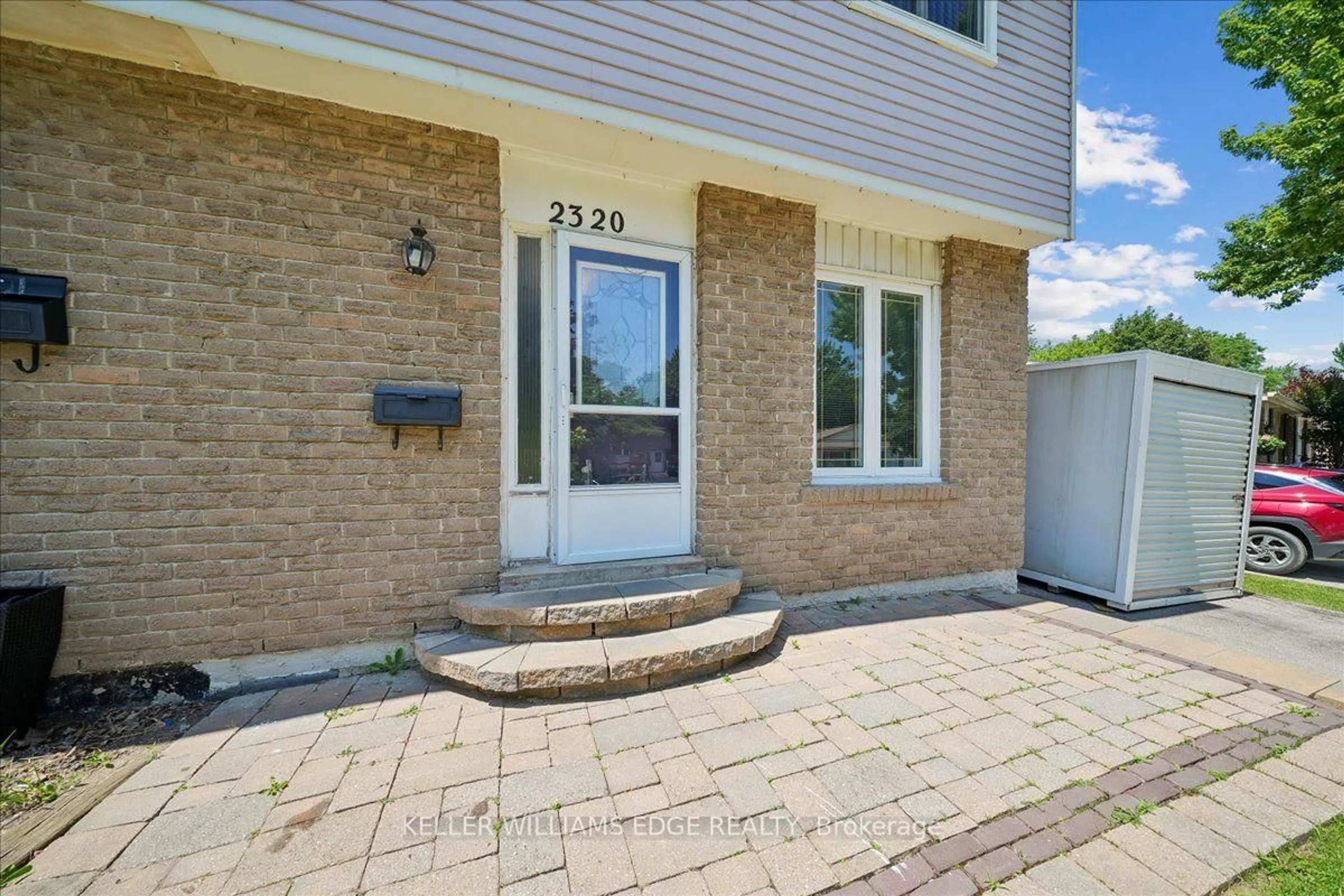 Home with brick exterior material, street for 2320 Middlesmoor Cres, Burlington Ontario L7P 3X7