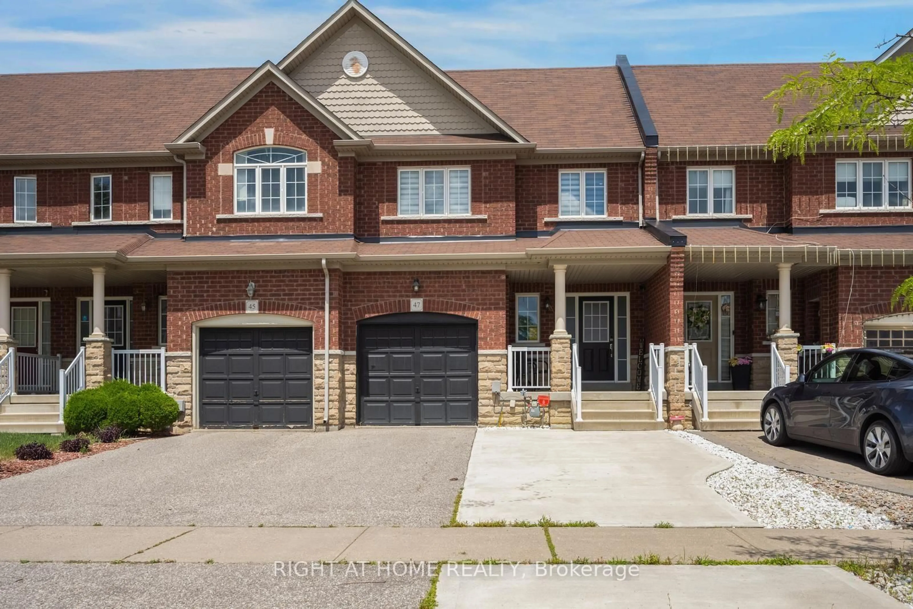 Home with brick exterior material, street for 47 Oklahoma Dr, Brampton Ontario L6P 3J7
