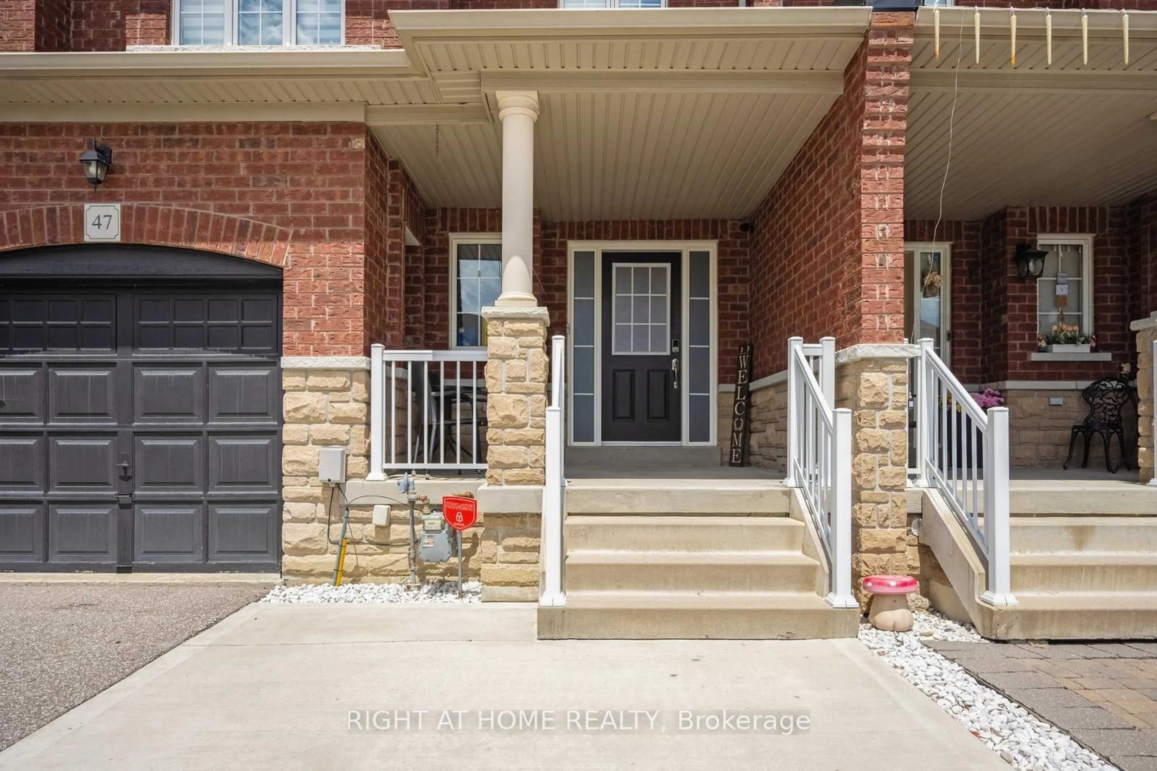Home with brick exterior material, street for 47 Oklahoma Dr, Brampton Ontario L6P 3J7