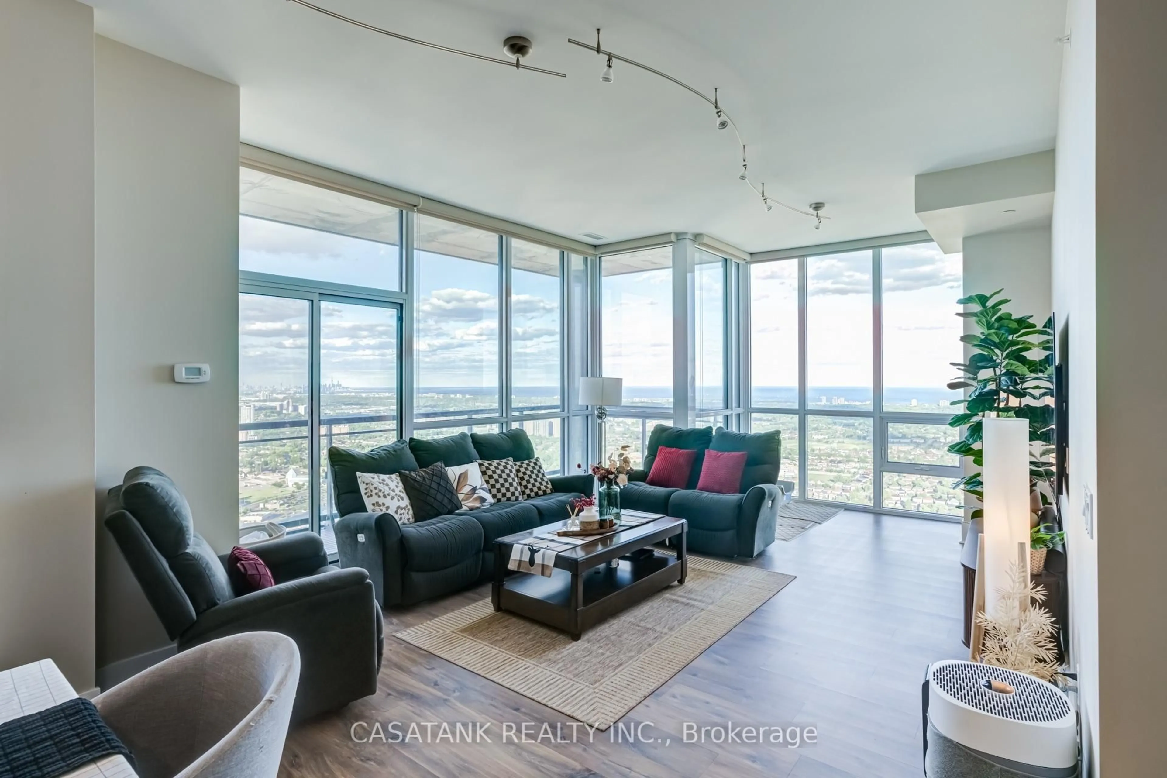 Living room with furniture, unknown for 3975 Grand Park Dr #4701, Mississauga Ontario L5B 0K4