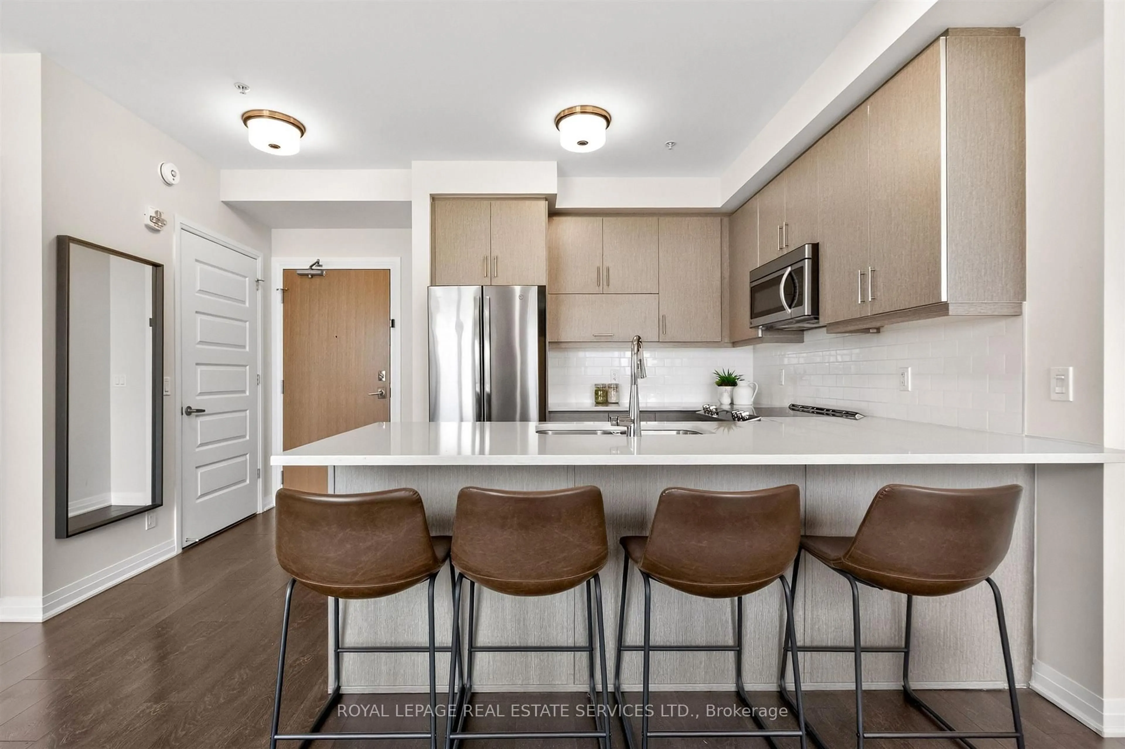 Open concept kitchen, unknown for 1105 Leger Way #209, Milton Ontario L9E 1K7