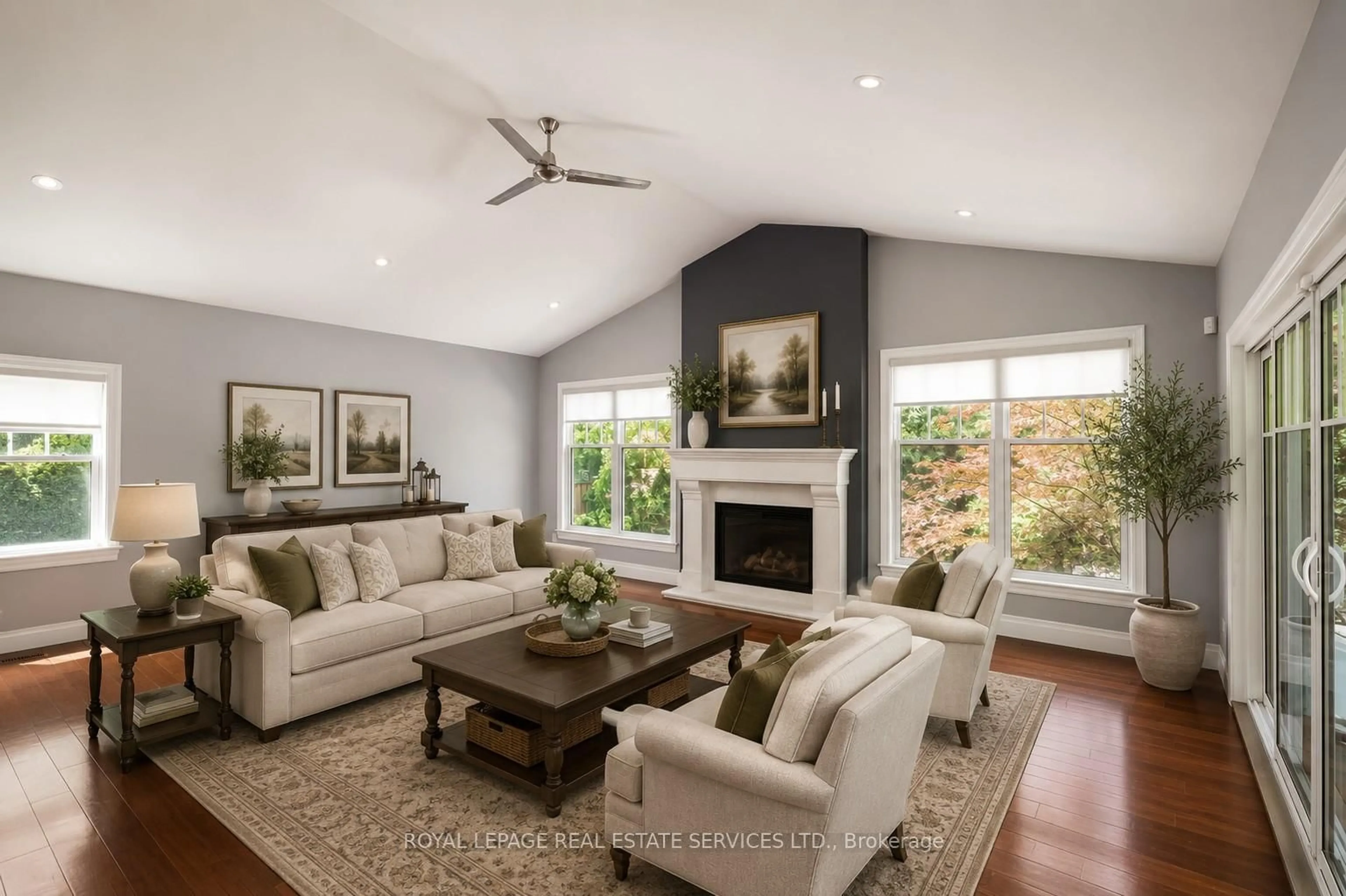 Living room with furniture, unknown for 1387 Willowdown Rd, Oakville Ontario L6L 1X2