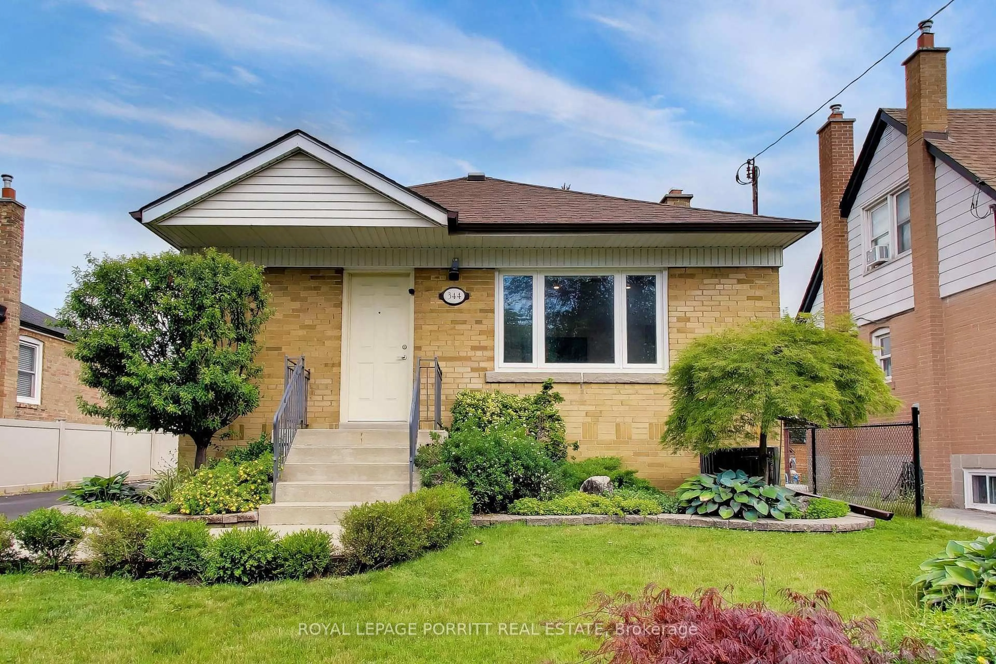 Home with brick exterior material, street for 344 Rimilton Ave, Toronto Ontario M8W 2E6