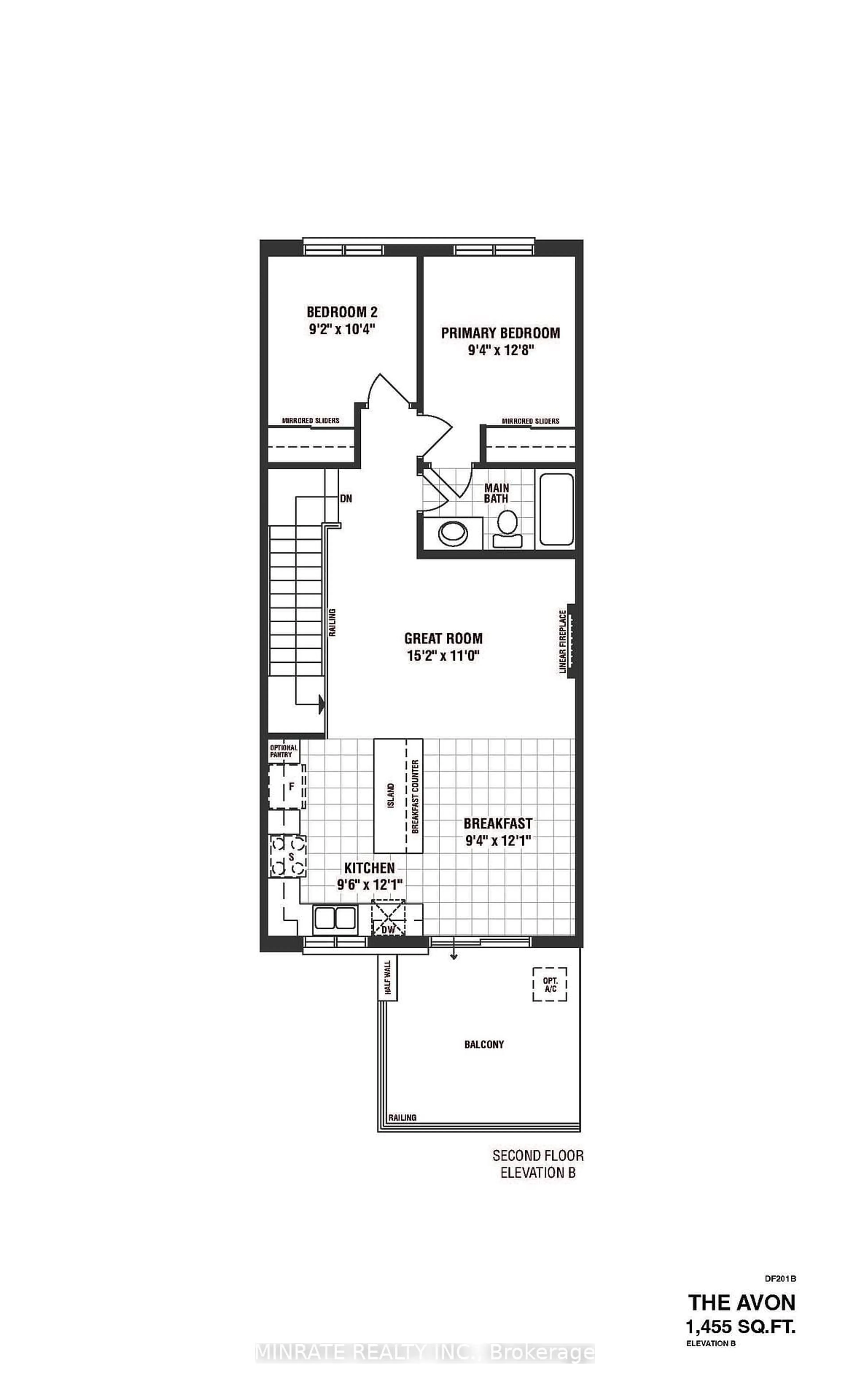 Floor plan for 1697 Pears Crt, Milton Ontario L9E 2A2