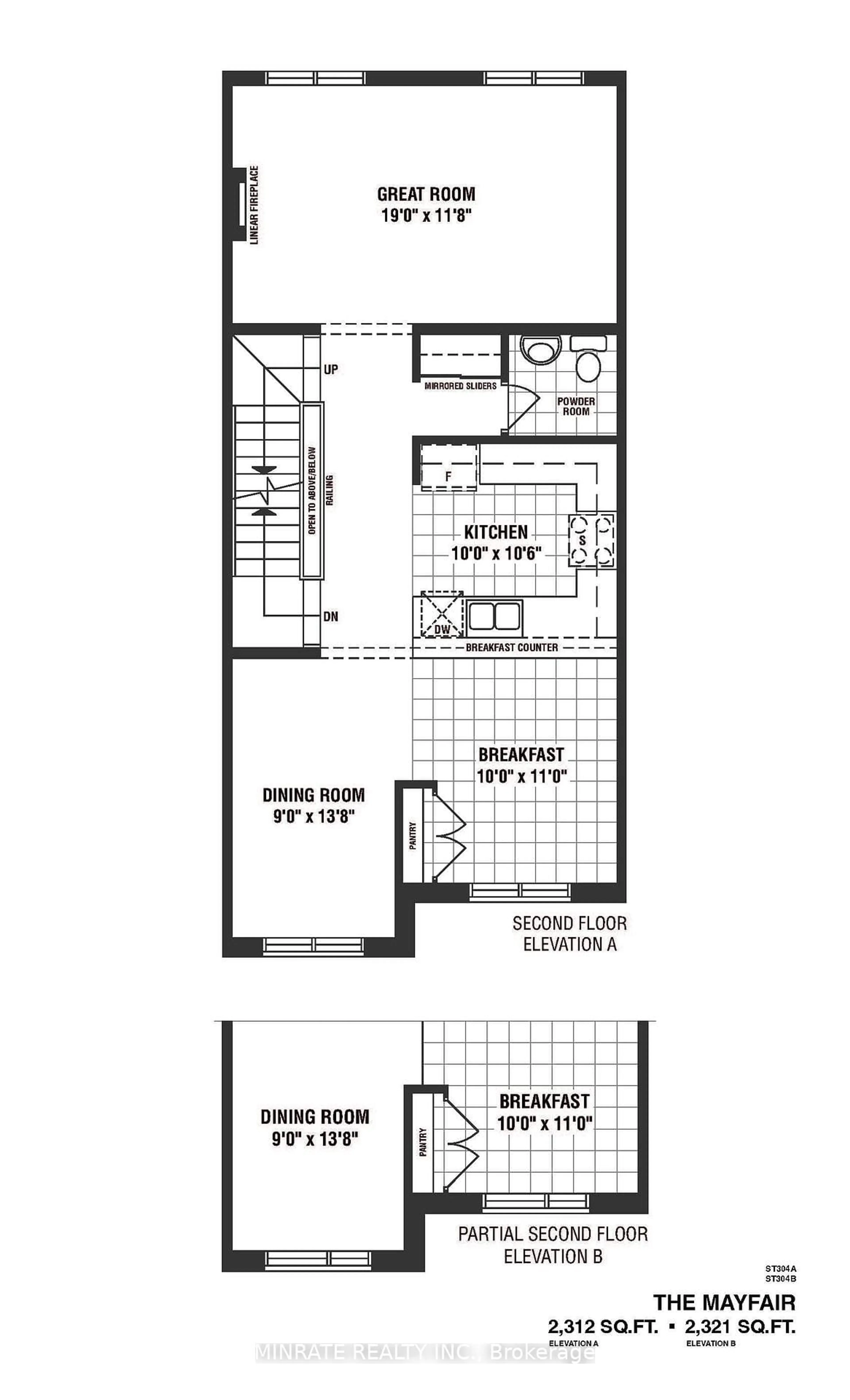 Floor plan for 1520 Leriche Way, Milton Ontario L9E 2A2