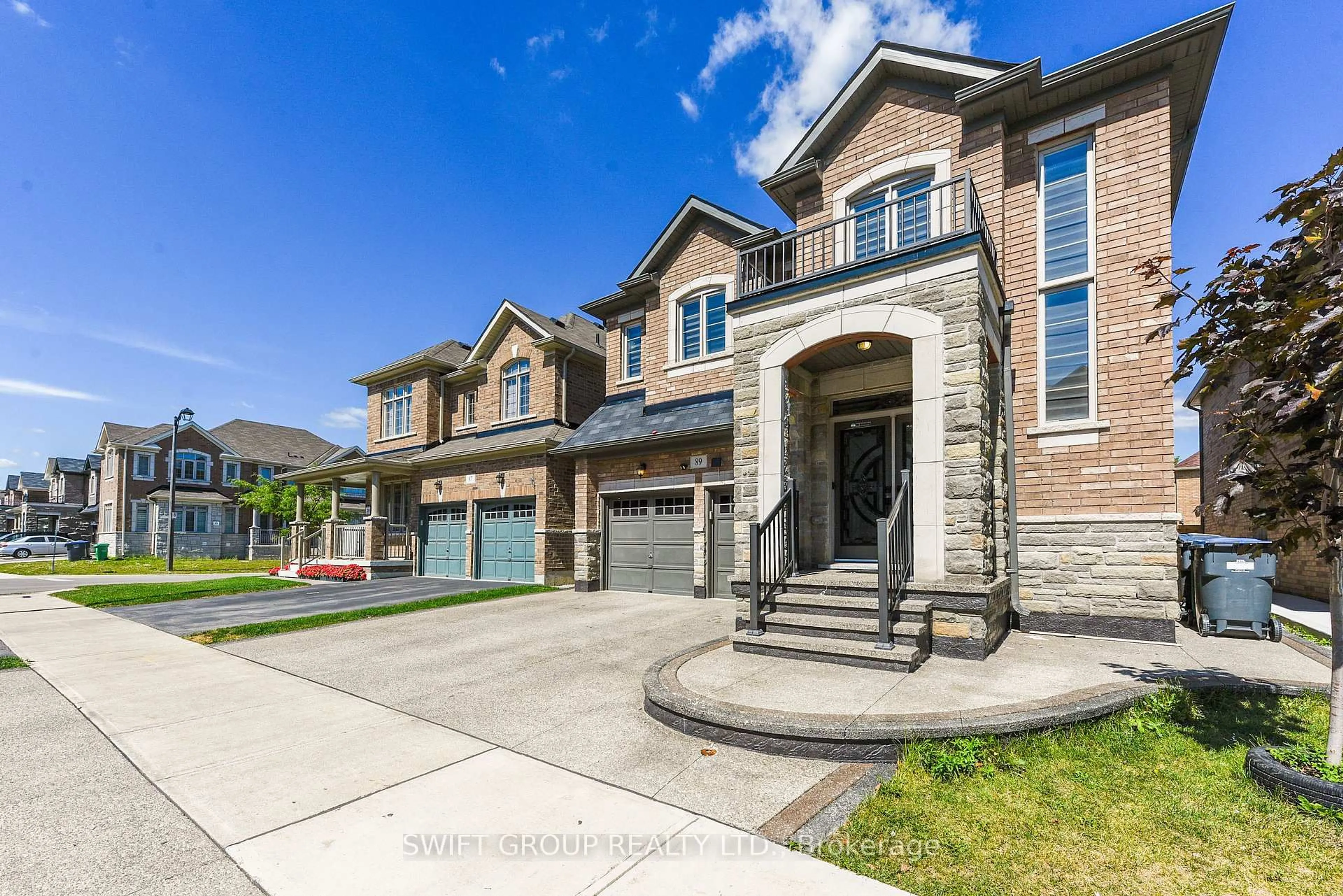 Home with brick exterior material, street for 89 Deer Ridge Tr, Caledon Ontario L7C 4H4