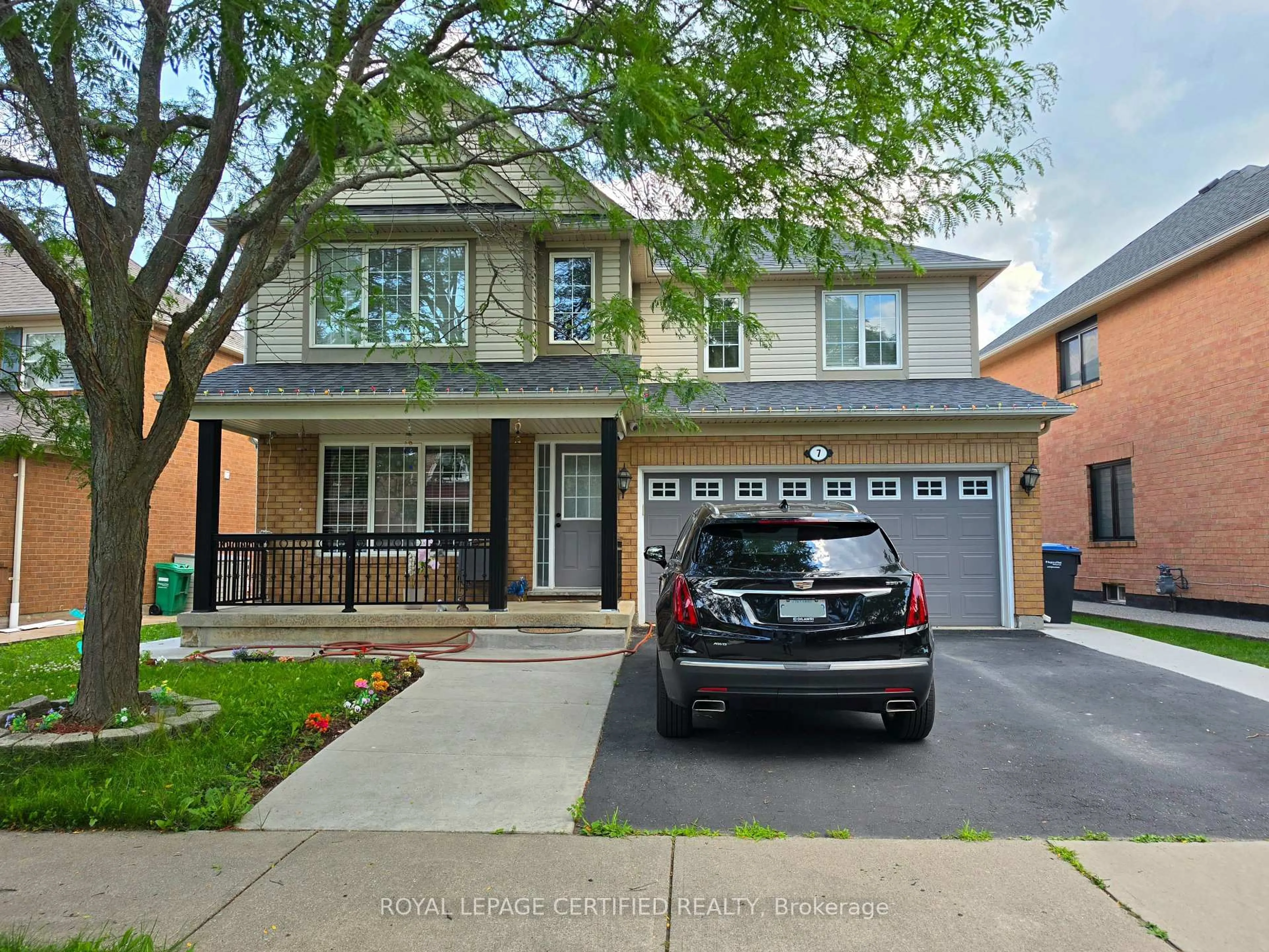 Home with brick exterior material, street for 7 Penn Dr, Brampton Ontario L7A 1P5