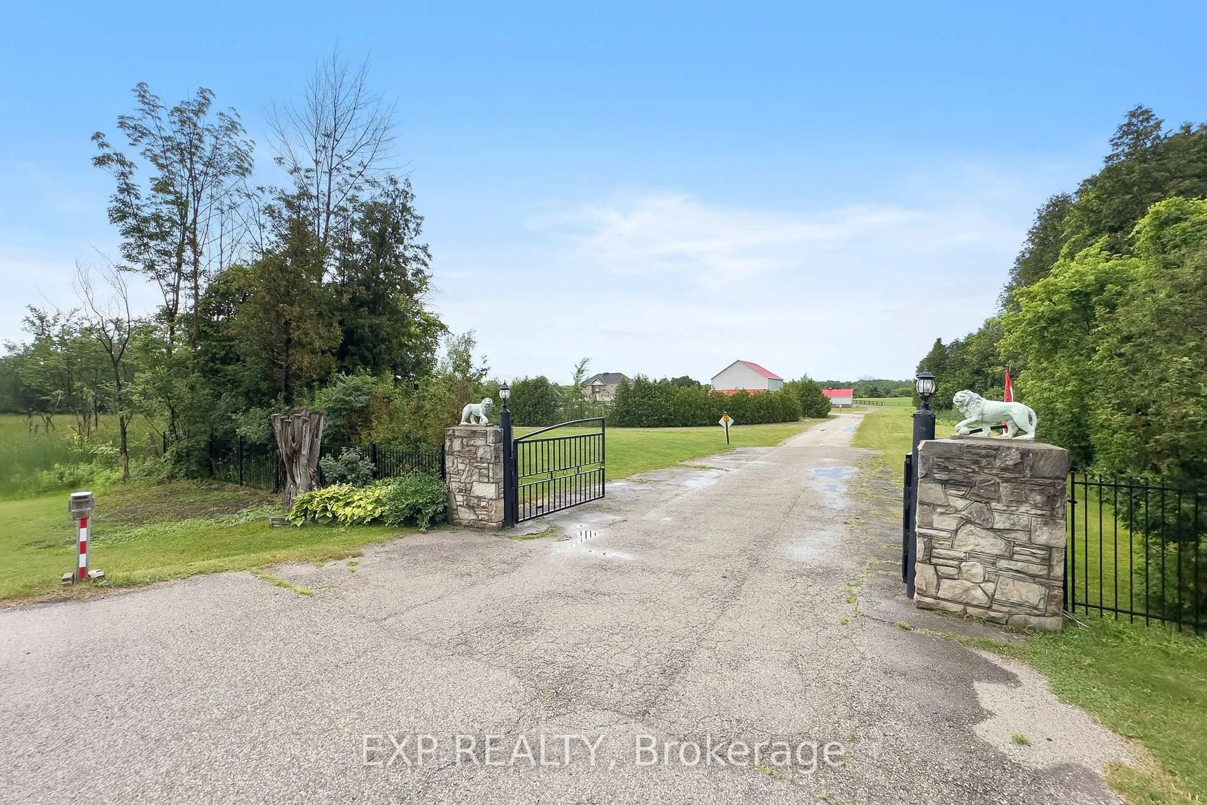 A pic from outside/outdoor area/front of a property/back of a property/a pic from drone, street for 11677 Regional Rd 25, Halton Hills Ontario L7J 2M1