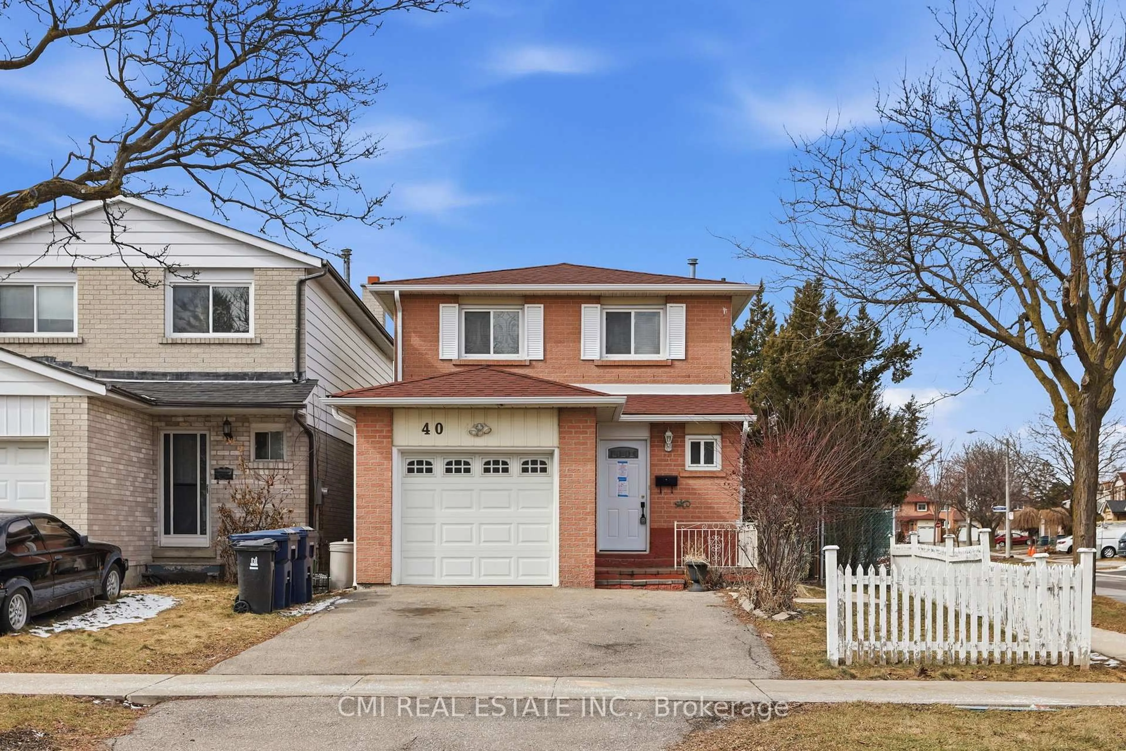 Home with brick exterior material, street for 40 Glen Hollow Ave, Toronto Ontario M9W 6C6