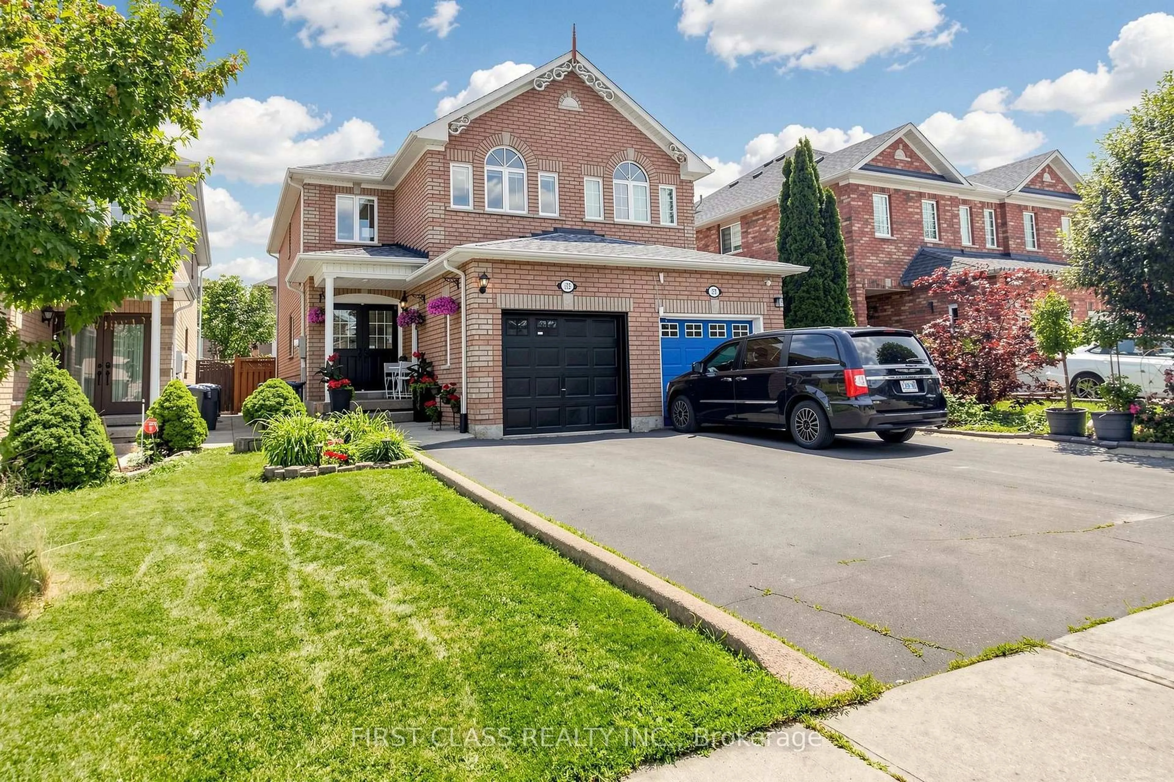 Home with brick exterior material, street for 175 Tiller Tr, Brampton Ontario L6X 4S9