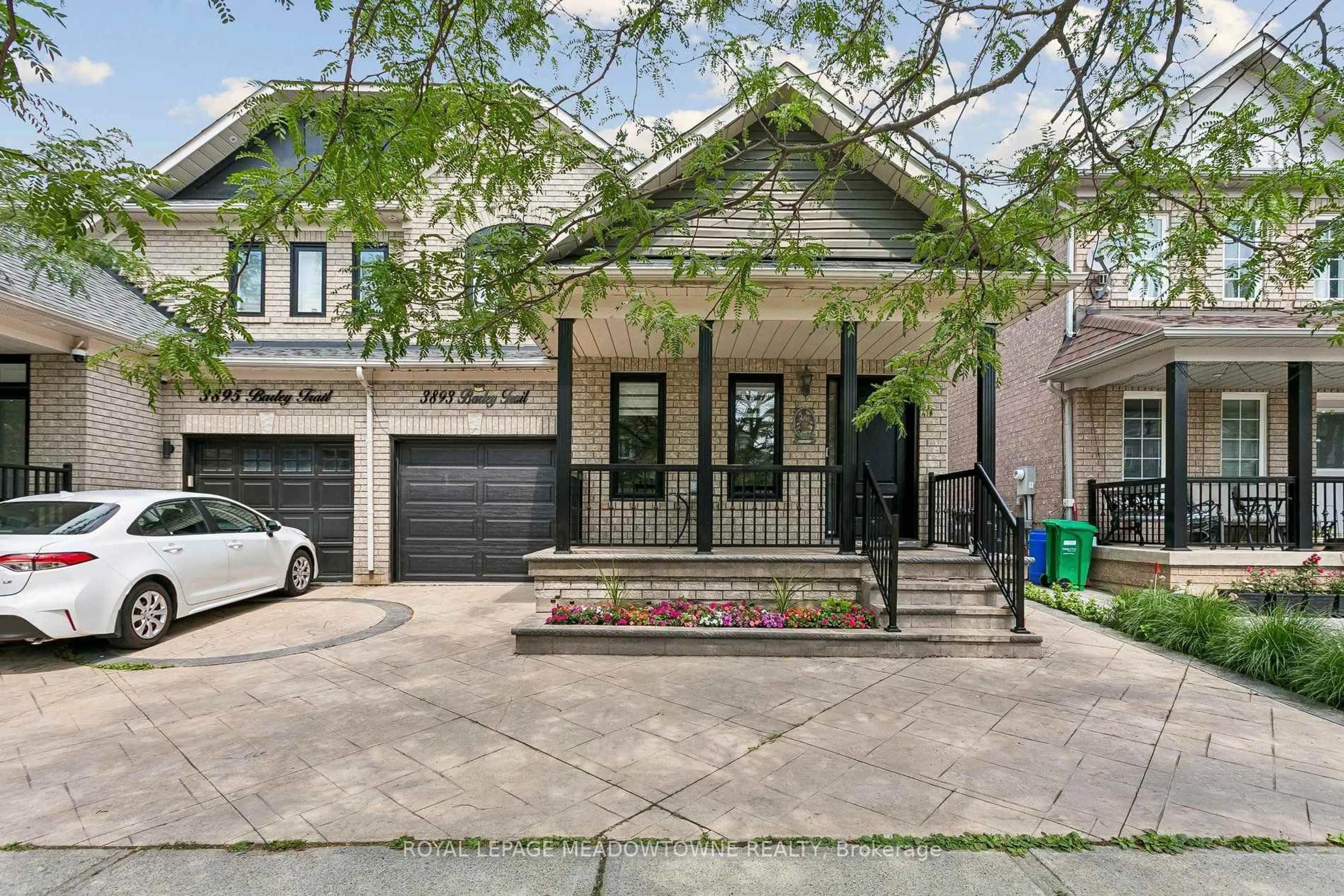 Home with brick exterior material, street for 3893 Barley Tr, Mississauga Ontario L5M 6N2